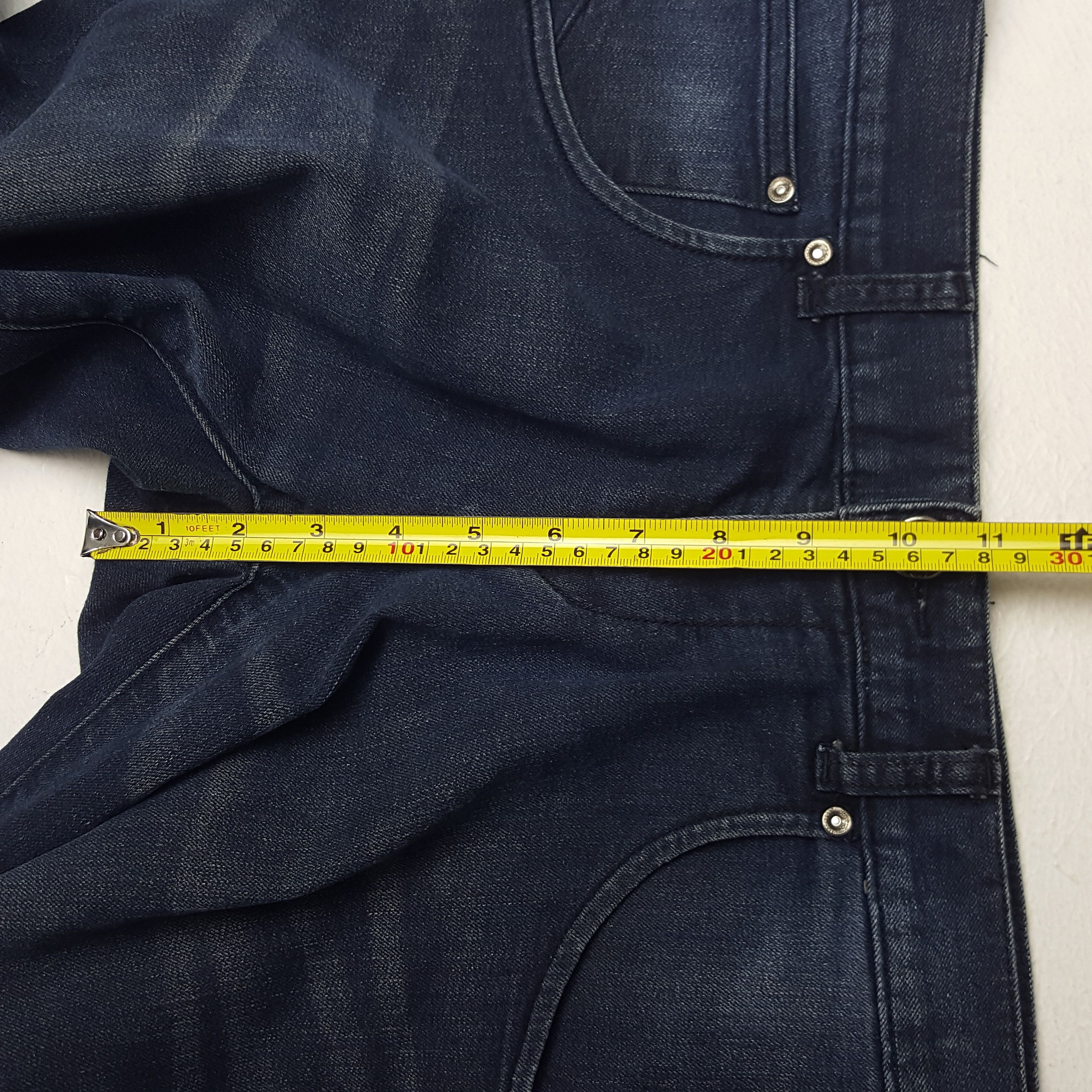 Ed Hardy × Vintage Vintage Ed hardy Custom Art Spell Out Logo Denim Jeans Size US 30 / EU 46 - 8 Thumbnail