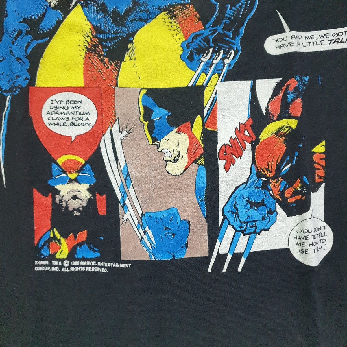 Other Wolverine Vintage Shirt TAG 1992 Size US XL / EU 56 / 4 - 4 Thumbnail