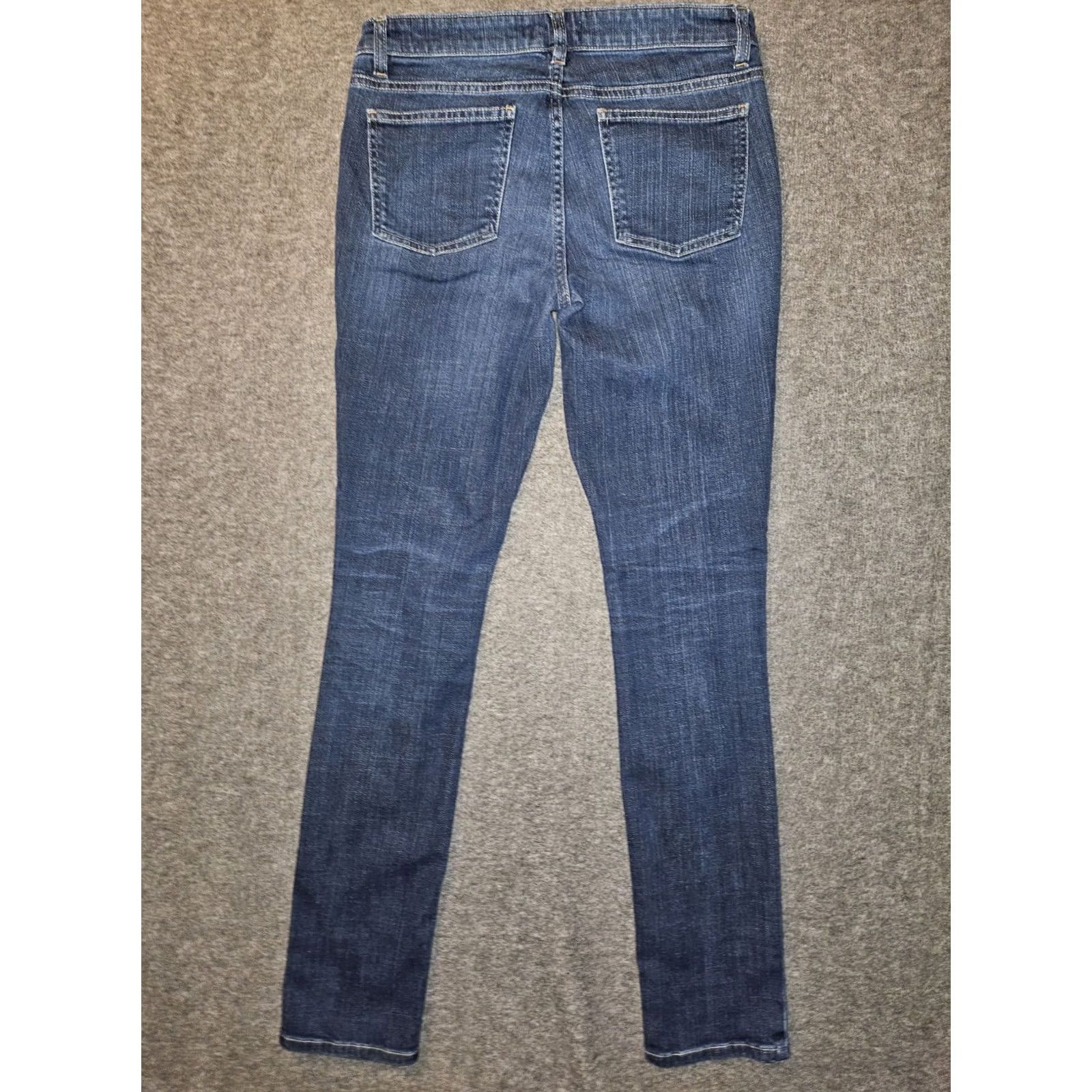 Eileen Fisher VINTAGE Eileen Fisher Jeans City Preppy Women 2 Skinny Low Rise Blue 29x30 Stretch Denim Regular 30 Inseam Mens Girls? Size 26" / US 2 / IT 38 - 8 Thumbnail