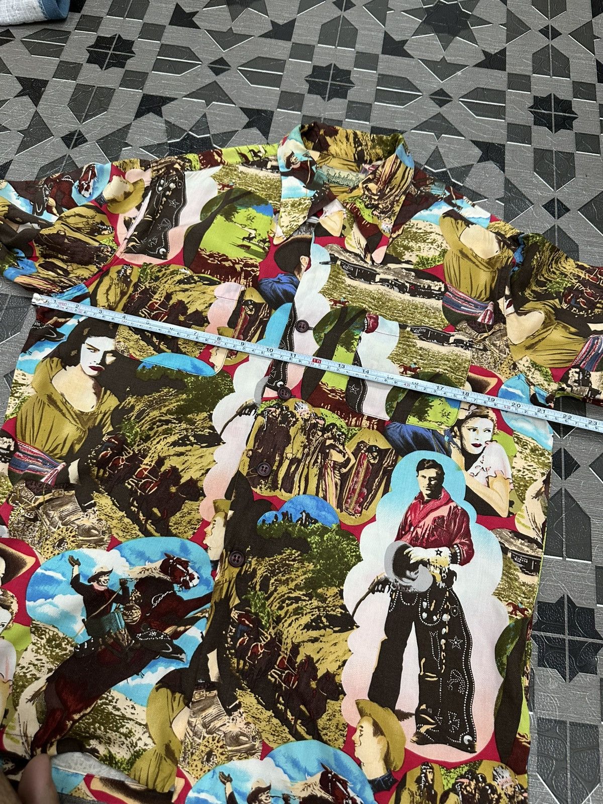 Pherrow's Pherrow’s Japan Cowboy Printed Button Up Japan Size US M / EU 48-50 / 2 - 15 Thumbnail