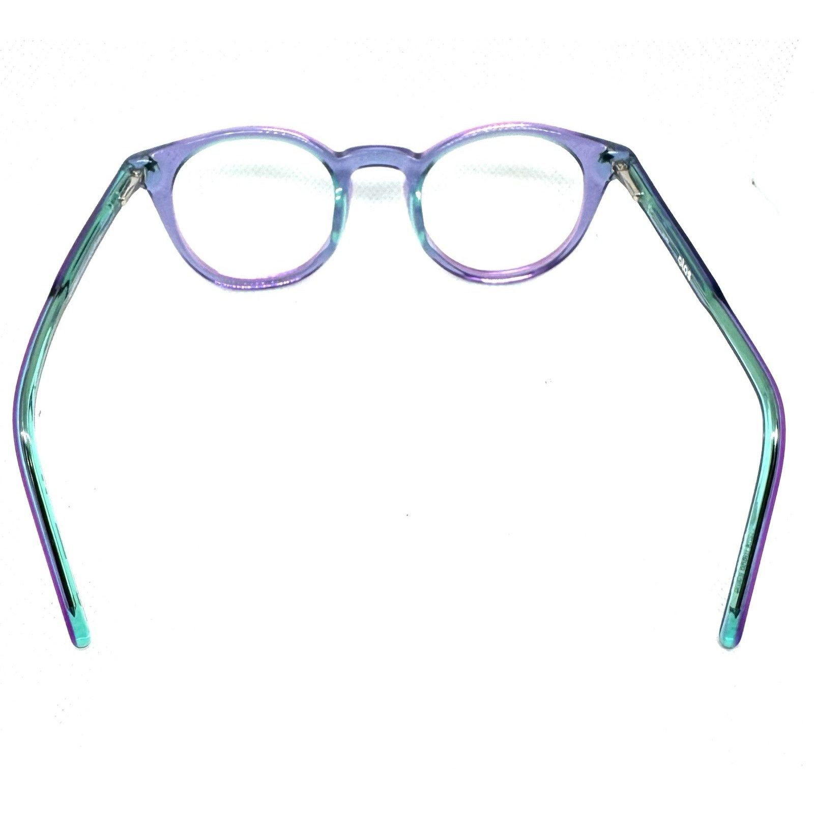 Other OLOS 51-000227 RAINBOW HANDMADE FRAME EYEGLASSES 42-18-125 Size ONE SIZE - 4 Thumbnail