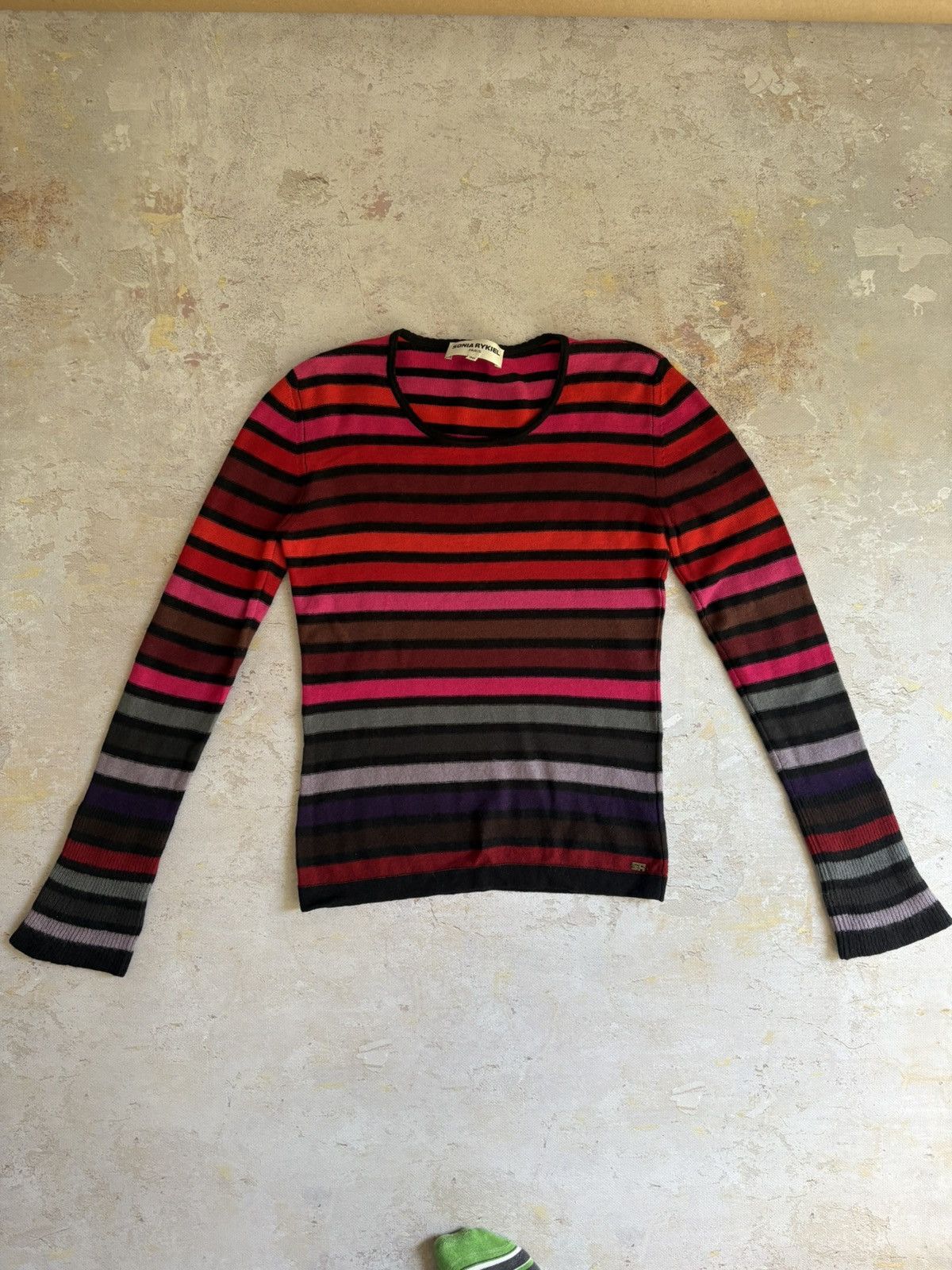 Sonia Rykiel Sonia Rykiel luxury cozy sweater made in Italy Size S / US 4 / IT 40 - 1 Thumbnail