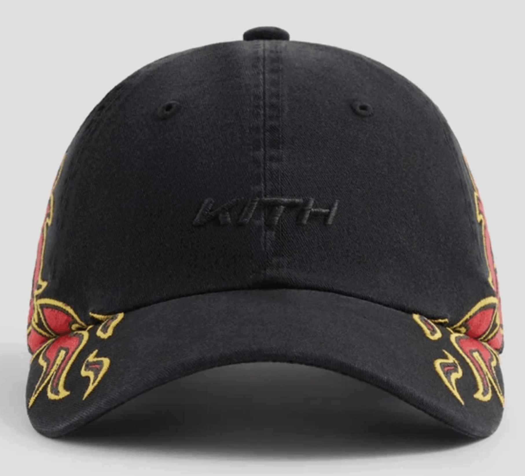 Adidas × Kith KITH | Adidas | Football Flames Cap | Black | FW25 | New Size ONE SIZE - 1 Thumbnail