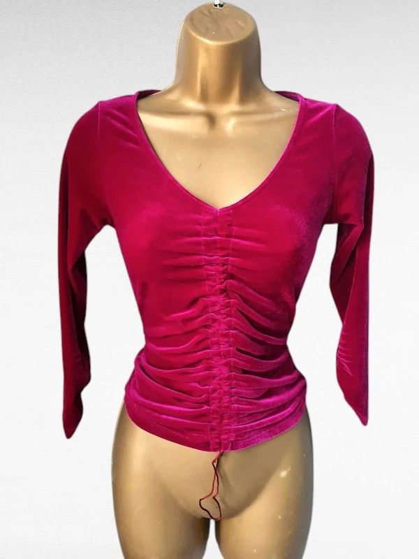 Karen Millen Karen Millen velvet top 8 Size S / US 4 / IT 40 - 1 Thumbnail