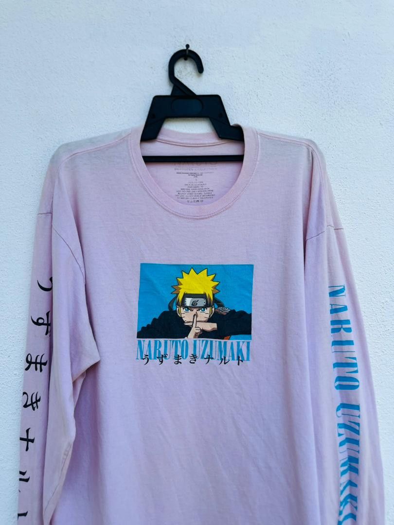 Japanese Brand Vintage Naruto Uzumaki Japanese Famous Heroes Cartoon Size US L / EU 52-54 / 3 - 3 Thumbnail