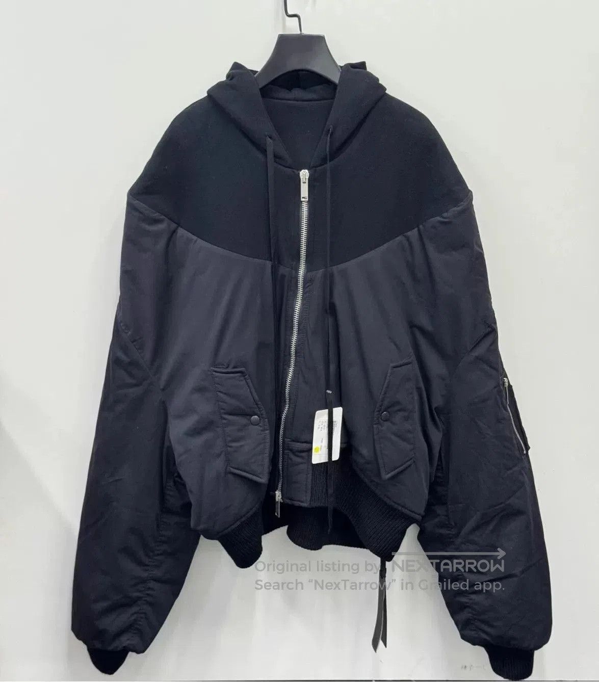 Ben Taverniti Unravel Project Unravel Reversible Hooded Jacket. Size S / US 4 / IT 40 - 1 Thumbnail