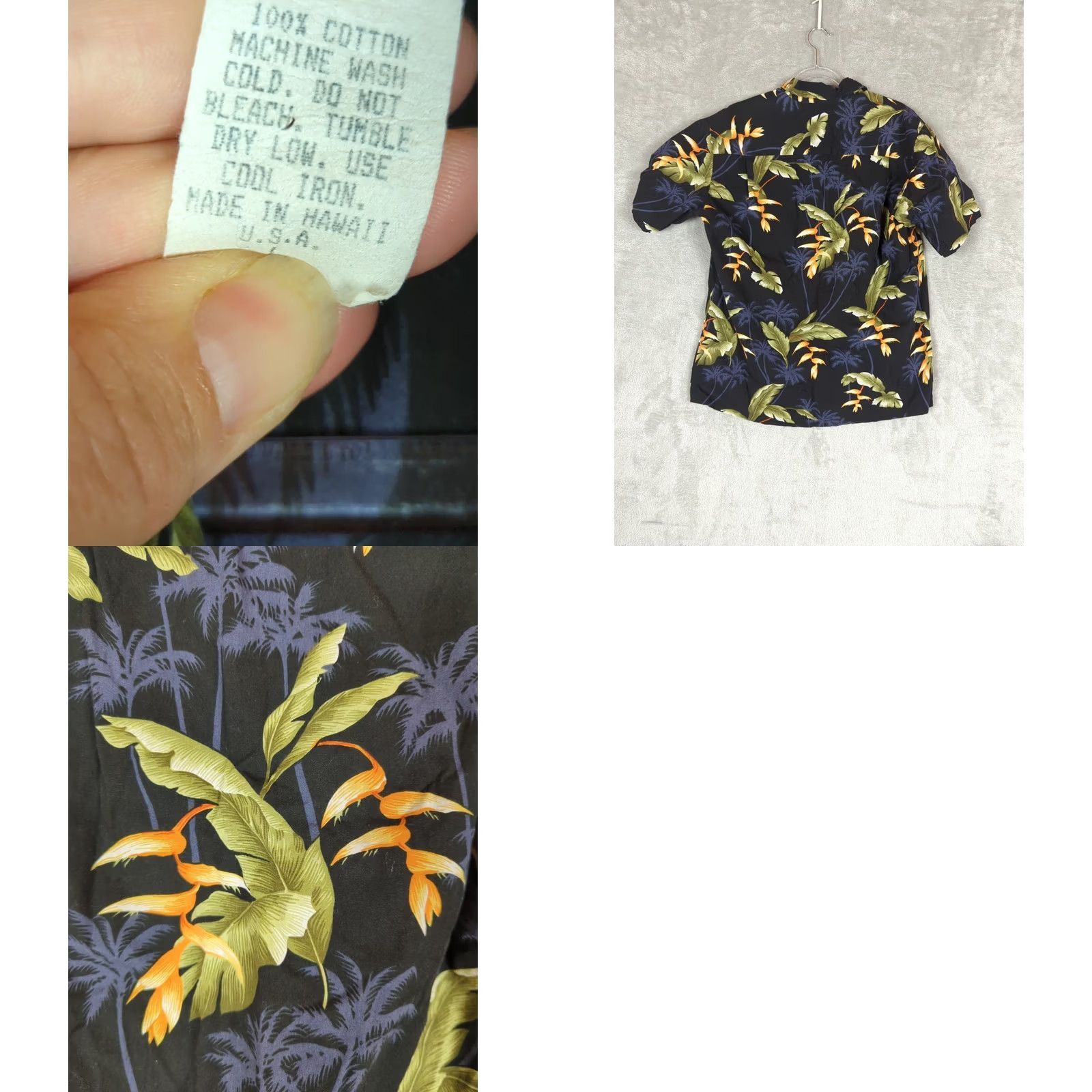Vintage VINTAGE Pacific Legend Shirt Mens L Black Floral Cotton Hawaiian Aloha Camp USA Short Sleeve Button-Up Pocketed Mens Size US L / EU 52-54 / 3 - 8 Thumbnail
