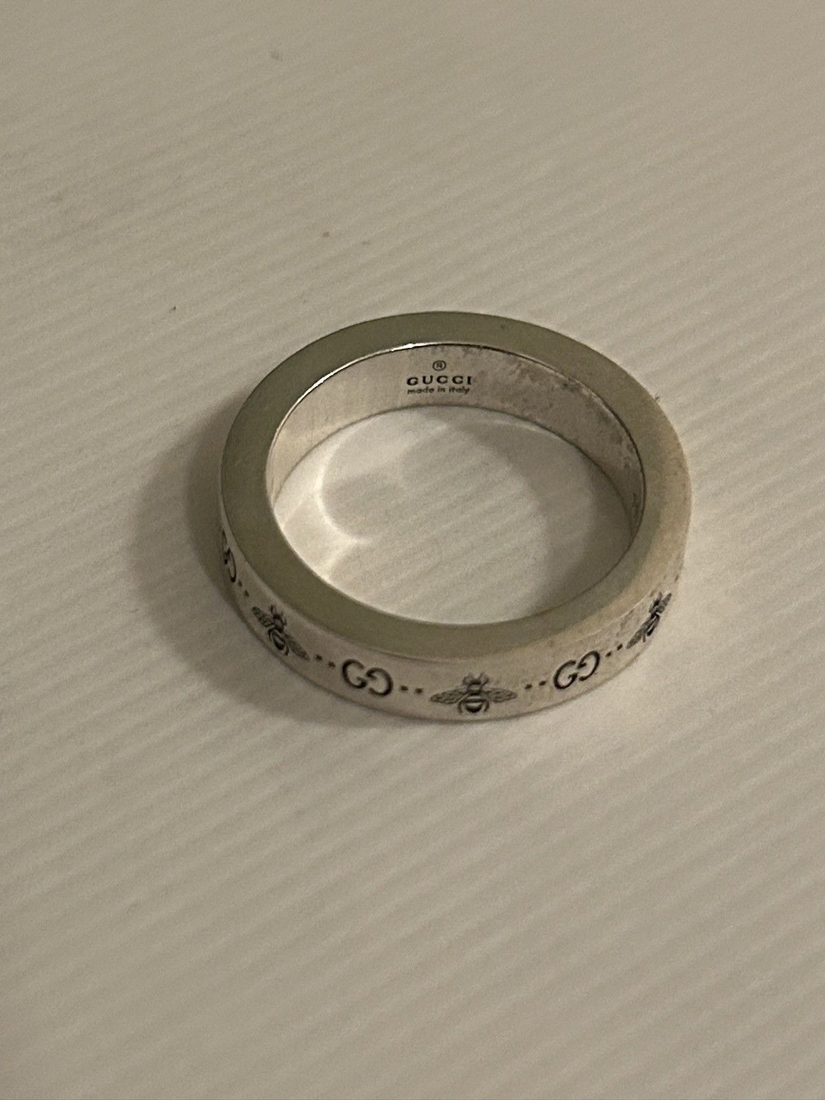 Gucci Gucci Marmont Bee 925 Sterling Silver 925 Ring Size ONE SIZE - 6 Thumbnail
