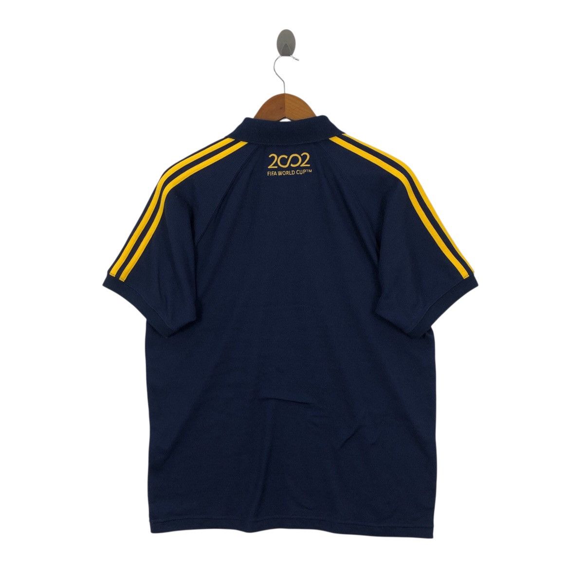 Adidas ADIDAS 2002 Fifa World Cup Polos Shirt Size US S / EU 44-46 / 1 - 5 Thumbnail