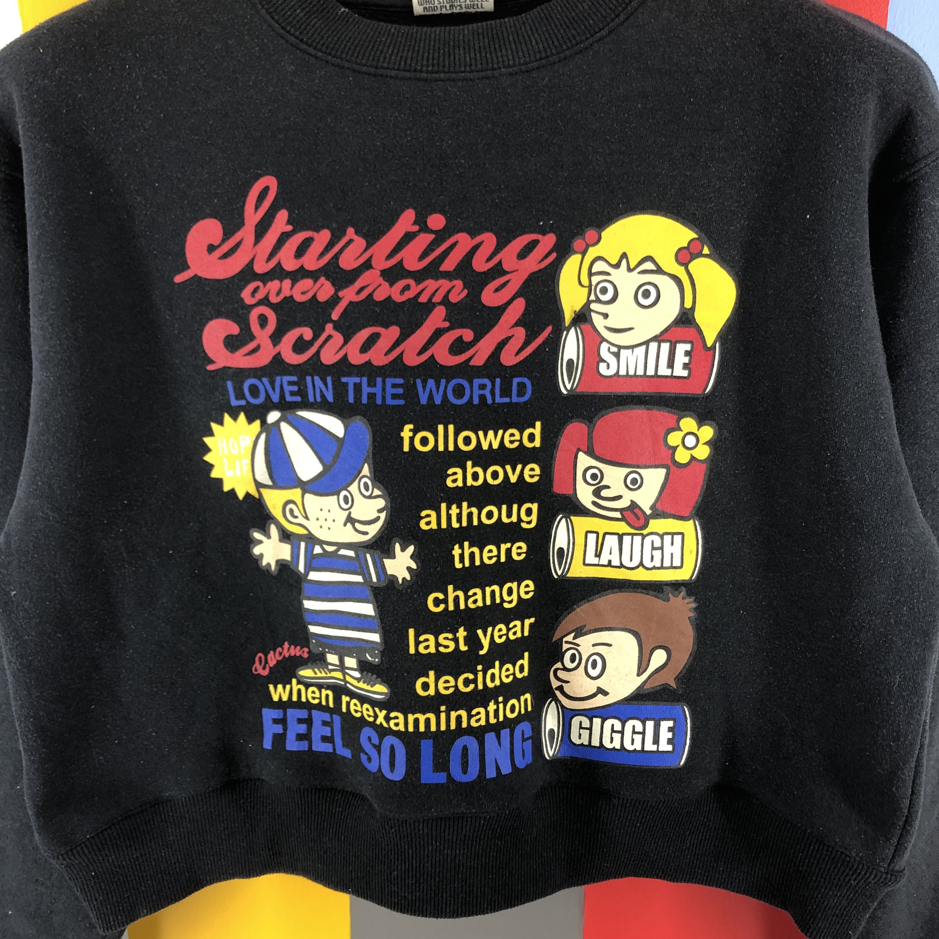 Japanese Brand BEAUMERE Crew Neck Crop Sweatshirt #0772/N Size M / US 6-8 / IT 42-44 - 2 Thumbnail