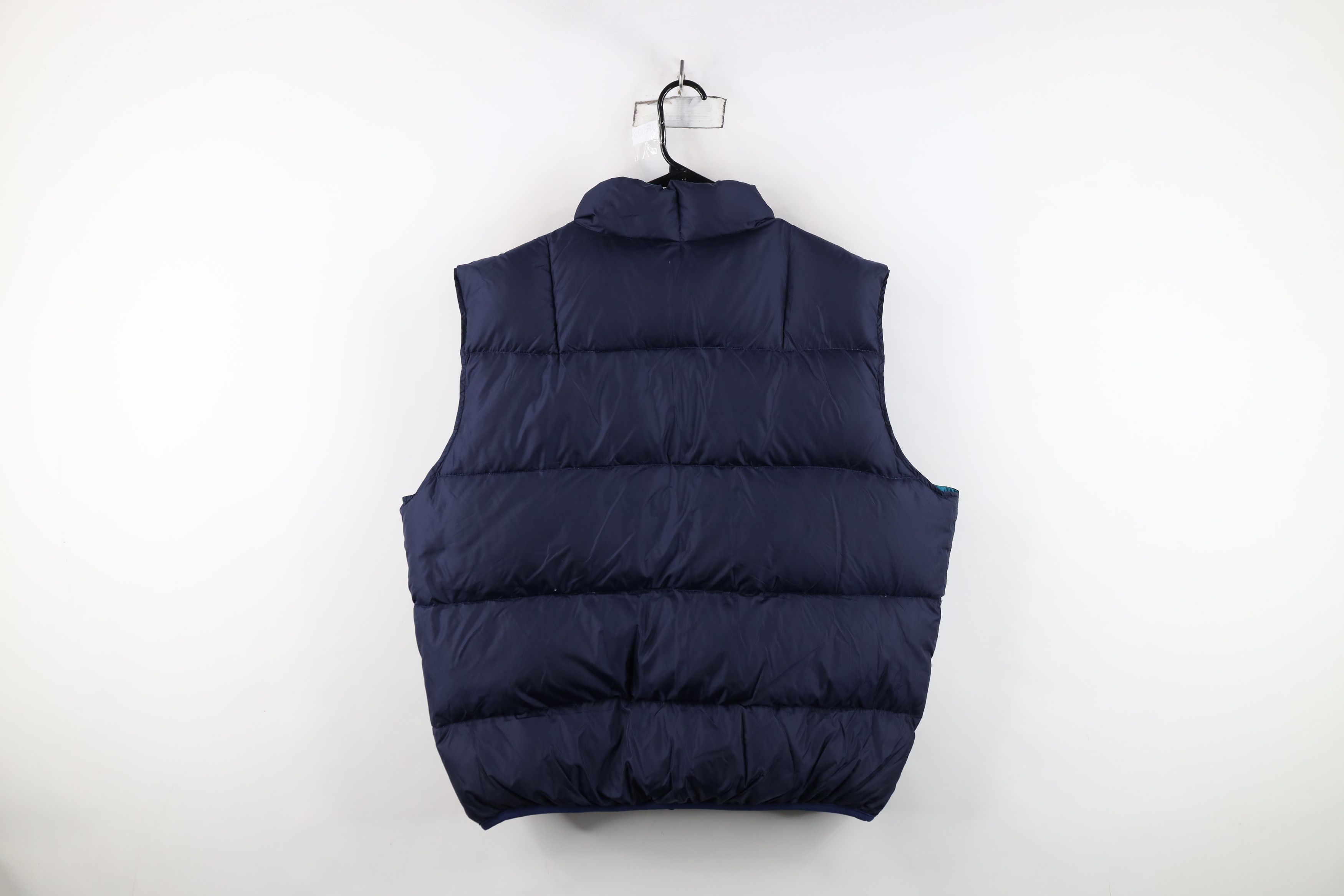 Vintage Vintage 90s Streetwear Reversible Duck Puffer Vest Jacket Size US XL / EU 56 / 4 - 14 Thumbnail