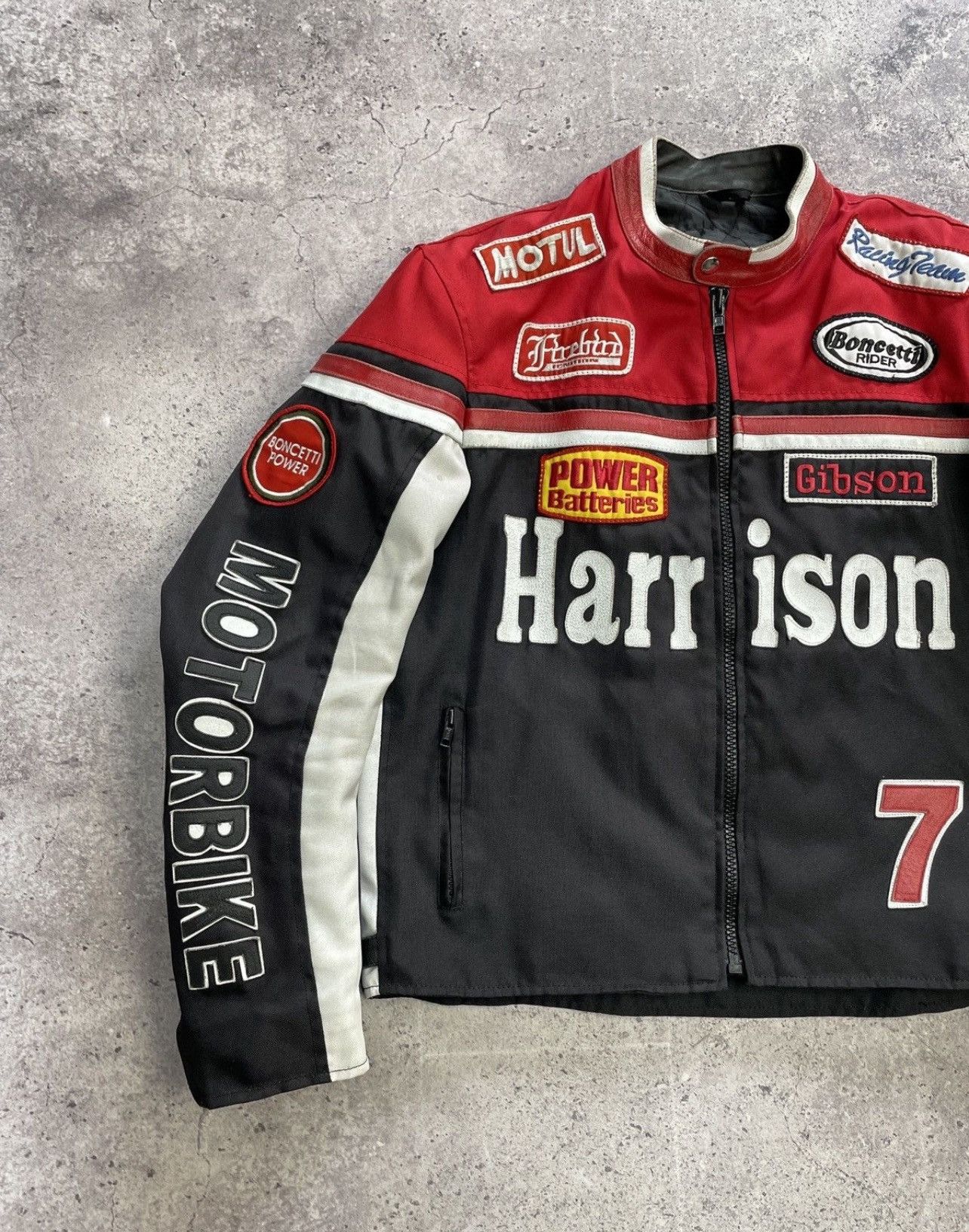 Racer Worldwide Harrison "Dark Devil" Racing Jacket - Nylon & Leather Hybrid Size US L / EU 52-54 / 3 - 9 Thumbnail