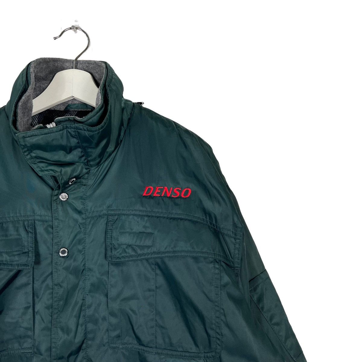Japanese Brand 🔥 VINTAGE JICHODO DENSO BOMBER JACKET Size US L / EU 52-54 / 3 - 6 Thumbnail