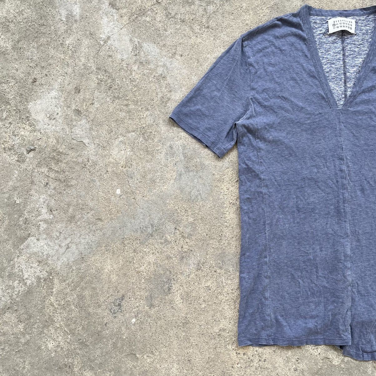 Japan Blue ❌SOLD❌T-shirt V Neck Maison Martin Margiela Size M / US 6-8 / IT 42-44 - 4 Thumbnail