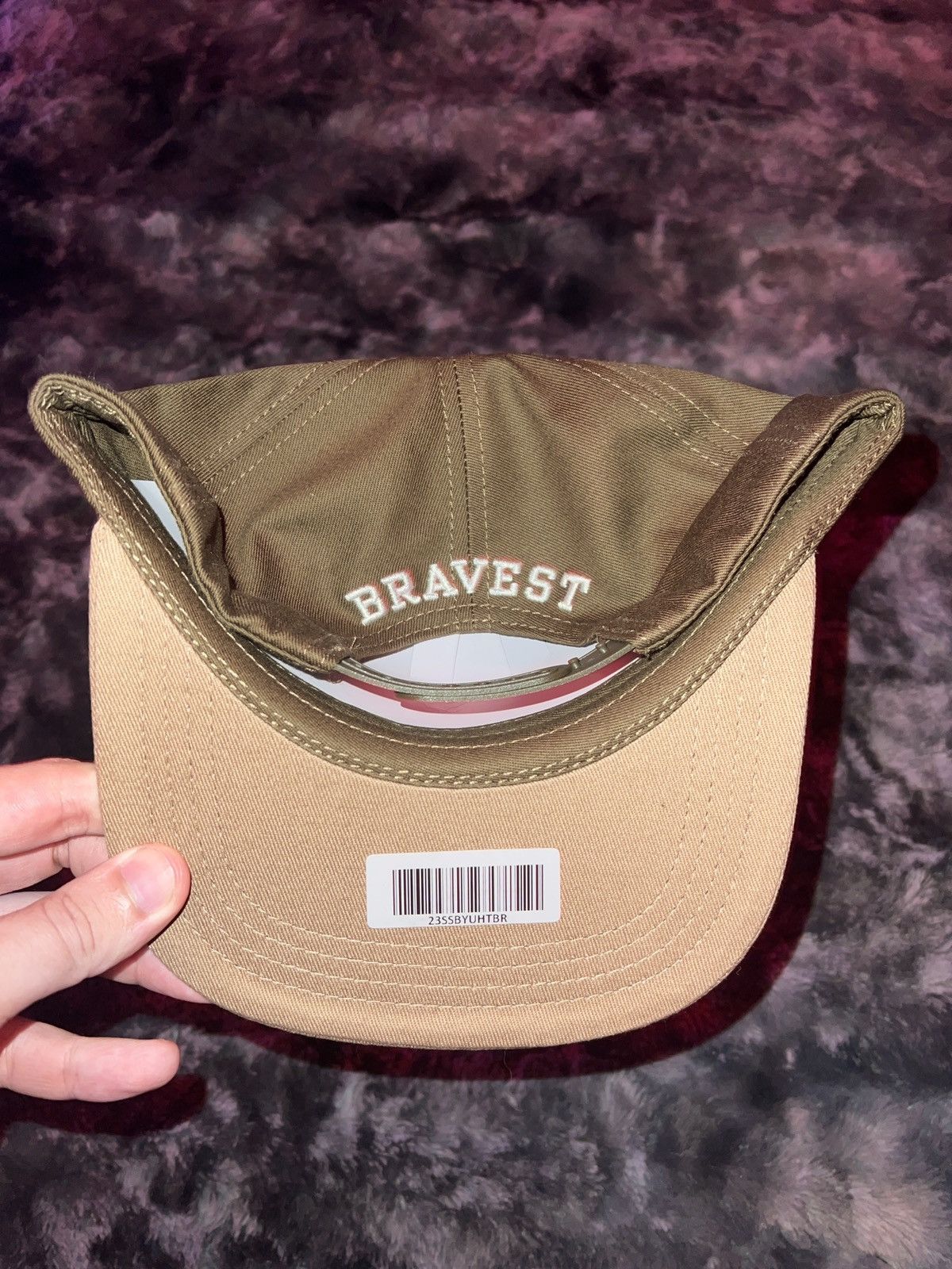 Bravest Studios × Vintage Bravest Studios “BADYEAR” Snapback Brown Size ONE SIZE - 2 Thumbnail