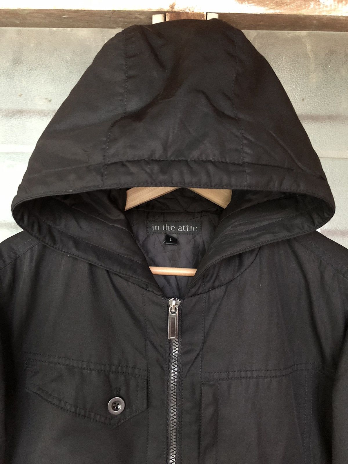 If Six Was Nine Vintage In The Attic Tactical Punk Light Hoodie Jacket Size US L / EU 52-54 / 3 - 4 Thumbnail