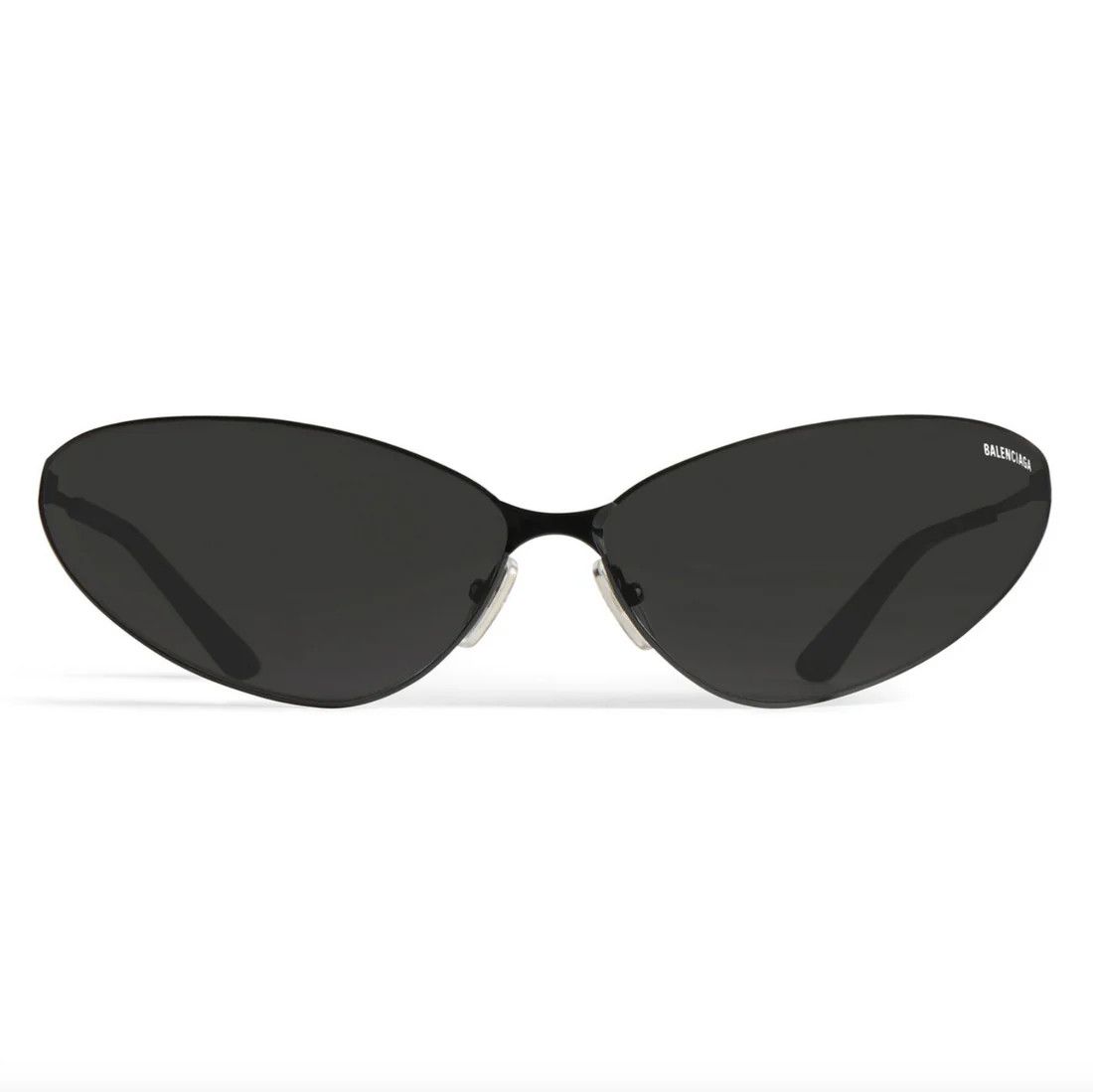 Balenciaga o1mt1gz1224 Size: OS / Razor Cat Sunglasses in Black Size ONE SIZE - 2 Thumbnail