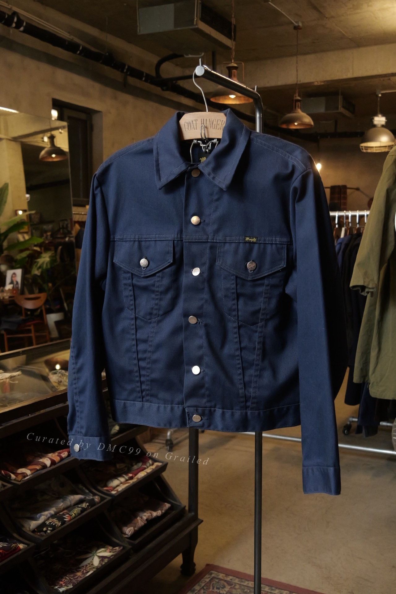 Wrangler Wrangler 1970s USA-Made Twill Trucker Jacket 38 Size US M / EU 48-50 / 2 - 1 Thumbnail