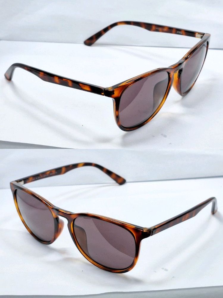 JINS JINS MRF-17S-830 Wellington Sunglasses Brown Demi Tortoise Size ONE SIZE - 2 Thumbnail