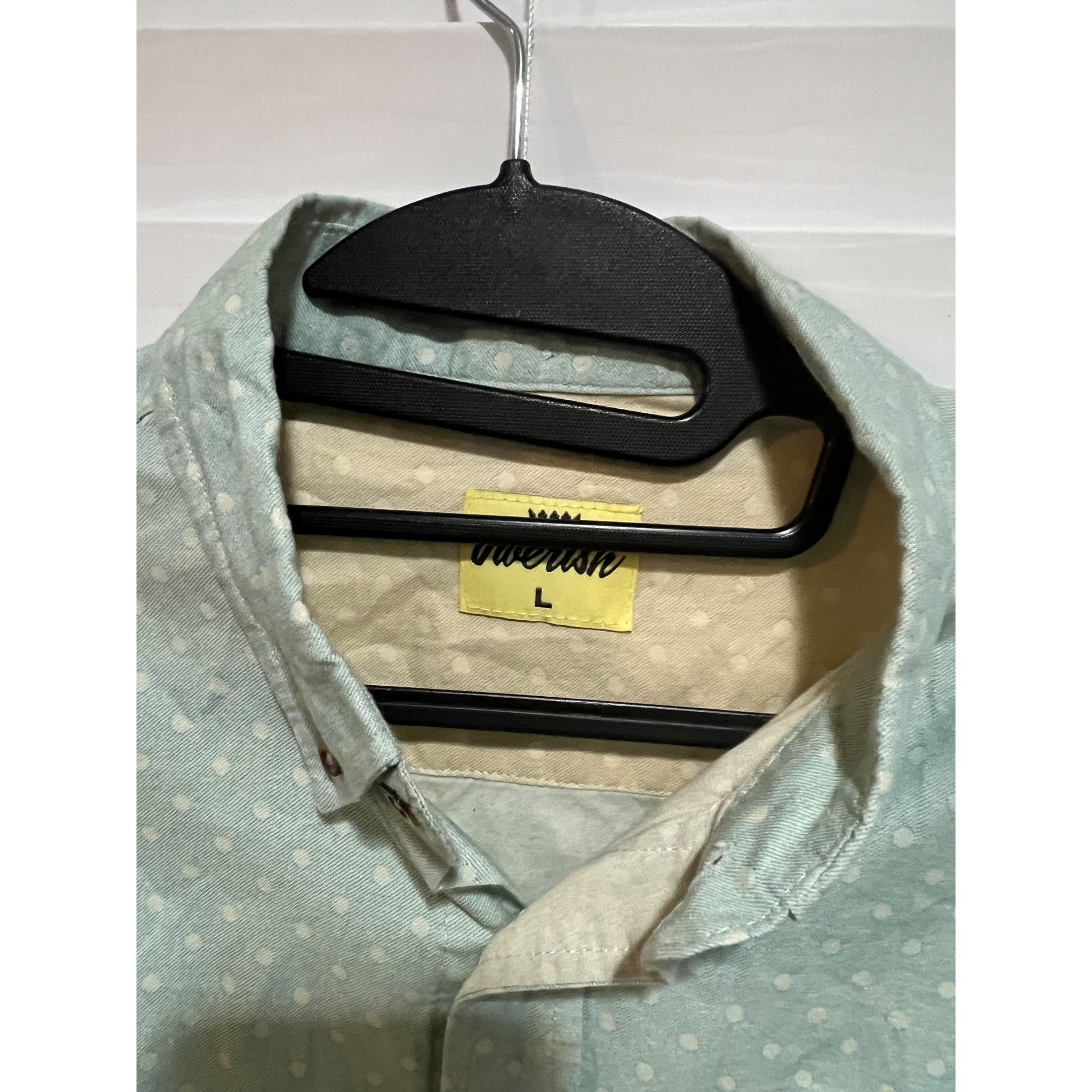 Jiberish Jiberish Polka Dot Button Up - size L Size US L / EU 52-54 / 3 - 3 Thumbnail