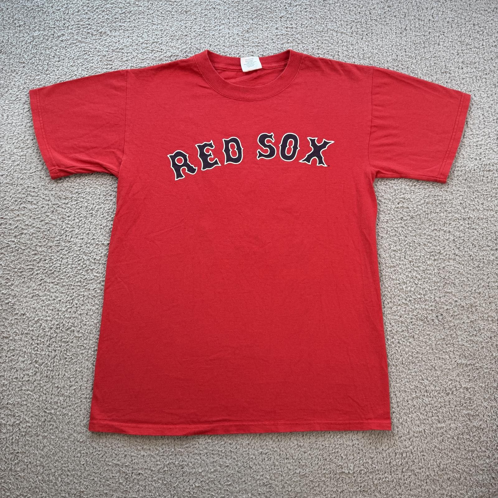 Majestic Vintage Boston Red Sox Johnny Damon #18 Majestic MLB T Shirt Size US M / EU 48-50 / 2 - 1 Thumbnail