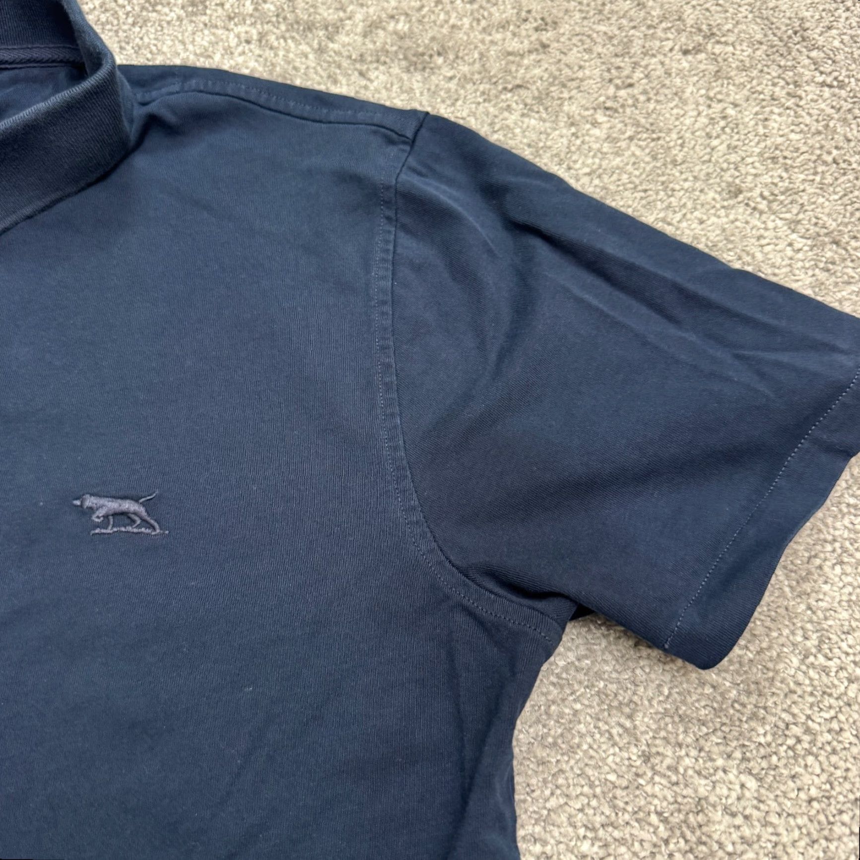 Rodd & Gunn Rodd & Gunn Polo Shirt Mens XL Navy Blue 100% Cotton Short Sleeve Casual Shirt Men XL Navy Blue Golf Tennis Walking 2010s Preppy Sports Size US XL / EU 56 / 4 - 5 Thumbnail