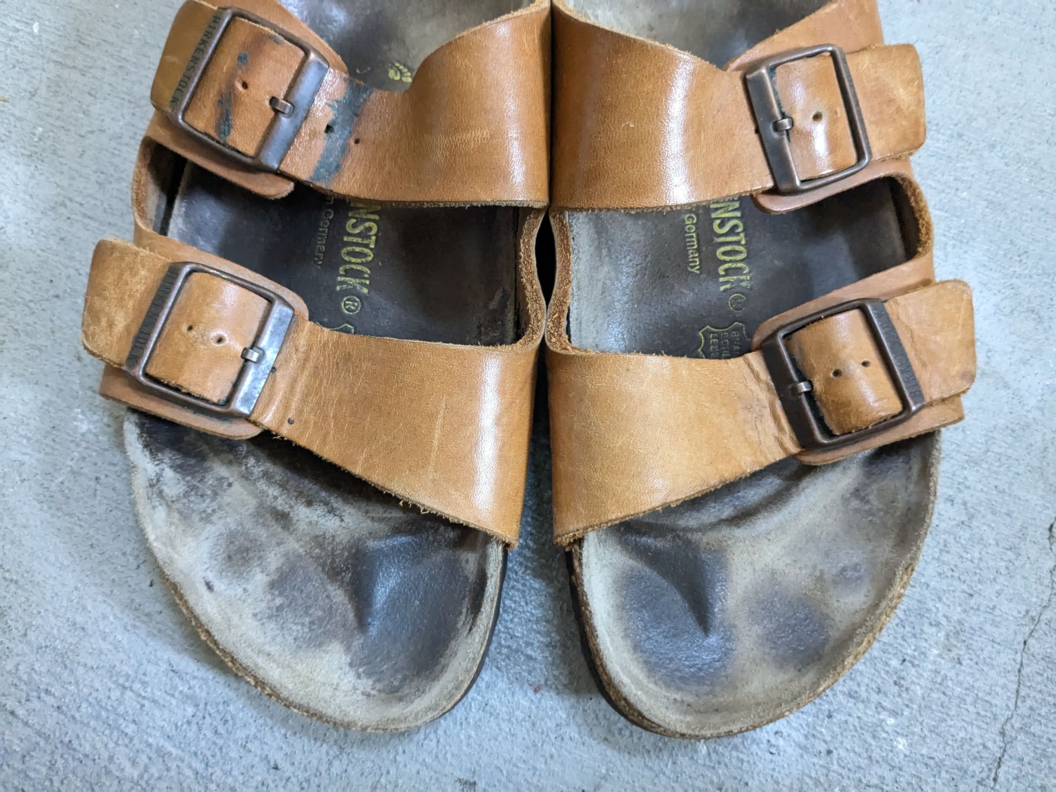 Birkenstock Birkenstock Sandals Brow Leather 11 44 Size US 11 / EU 44 - 3 Thumbnail