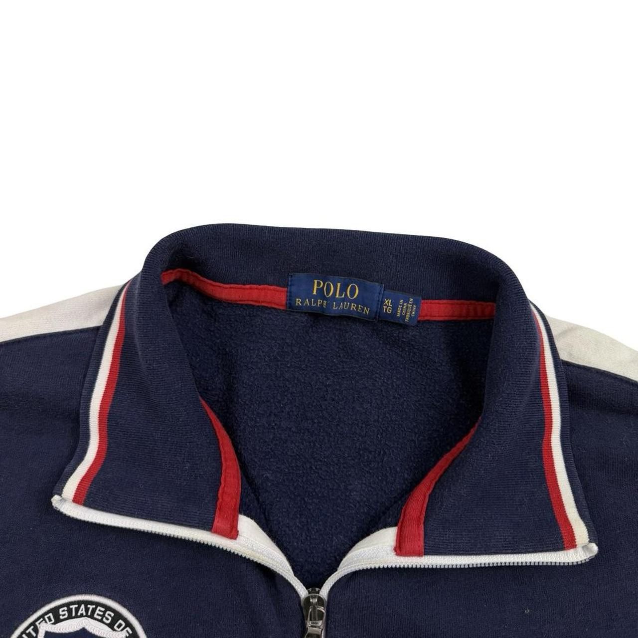 Polo Ralph Lauren Polo By Ralph Lauren USA Zip Up Track Jacket - Extra Large Size US XL / EU 56 / 4 - 7 Thumbnail