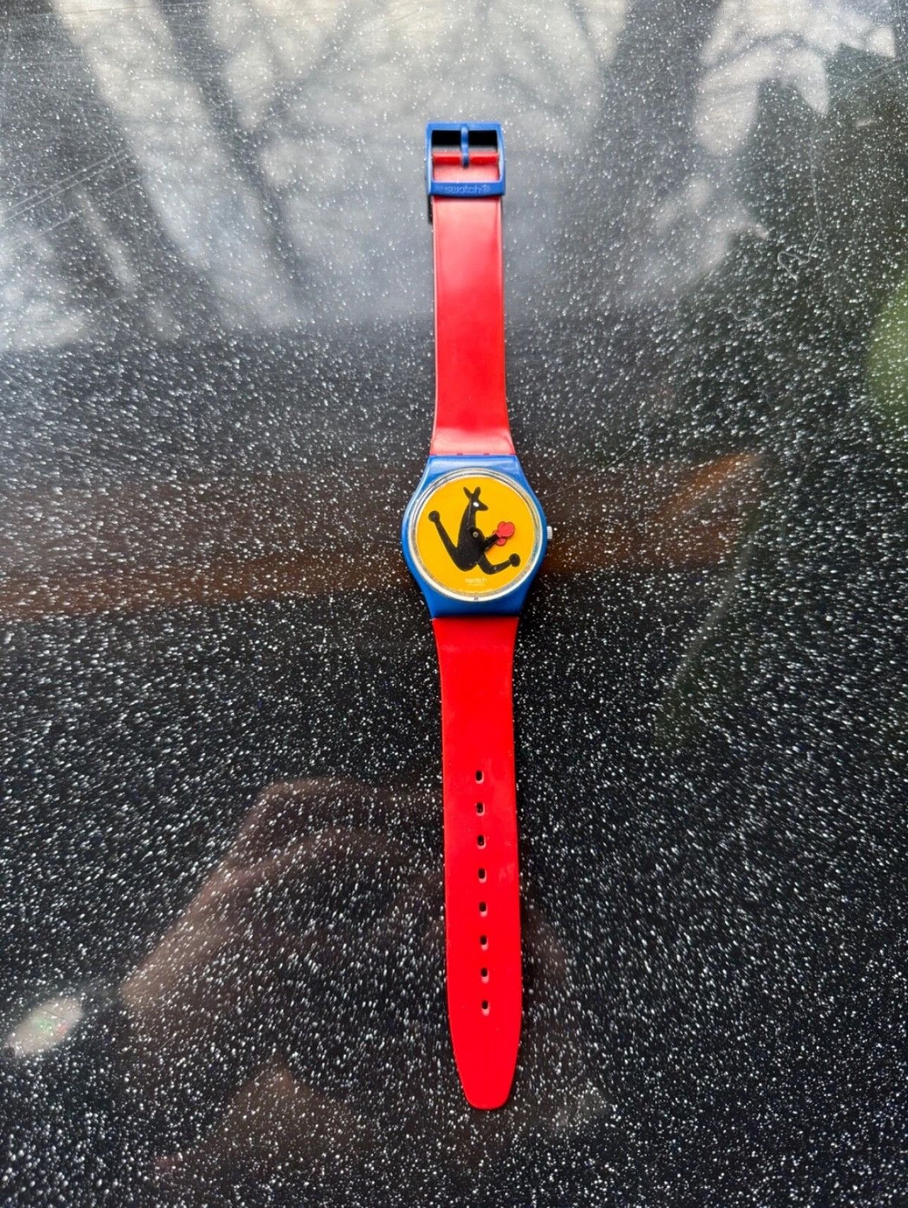 Swatch Swatch Watch Boxing 1996 Kangaroo Red Swiss Limited Edition Size ONE SIZE - 1 Thumbnail