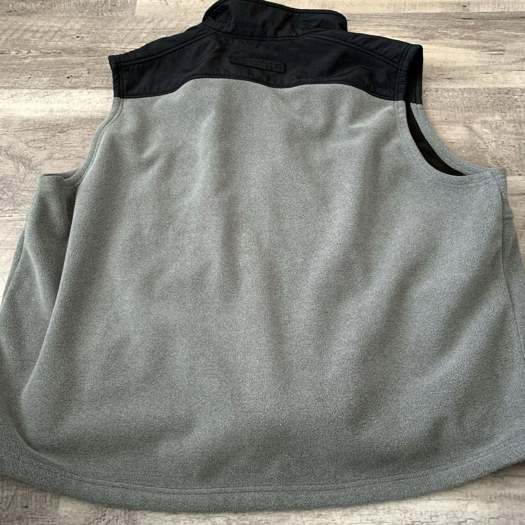 Duluth Trading Company Duluth Shoreman's GridLock Fleece Vest Mens 4XL Gray Full-Zip Outdoors Hiking Size US XXL / EU 58 / 5 - 5 Thumbnail
