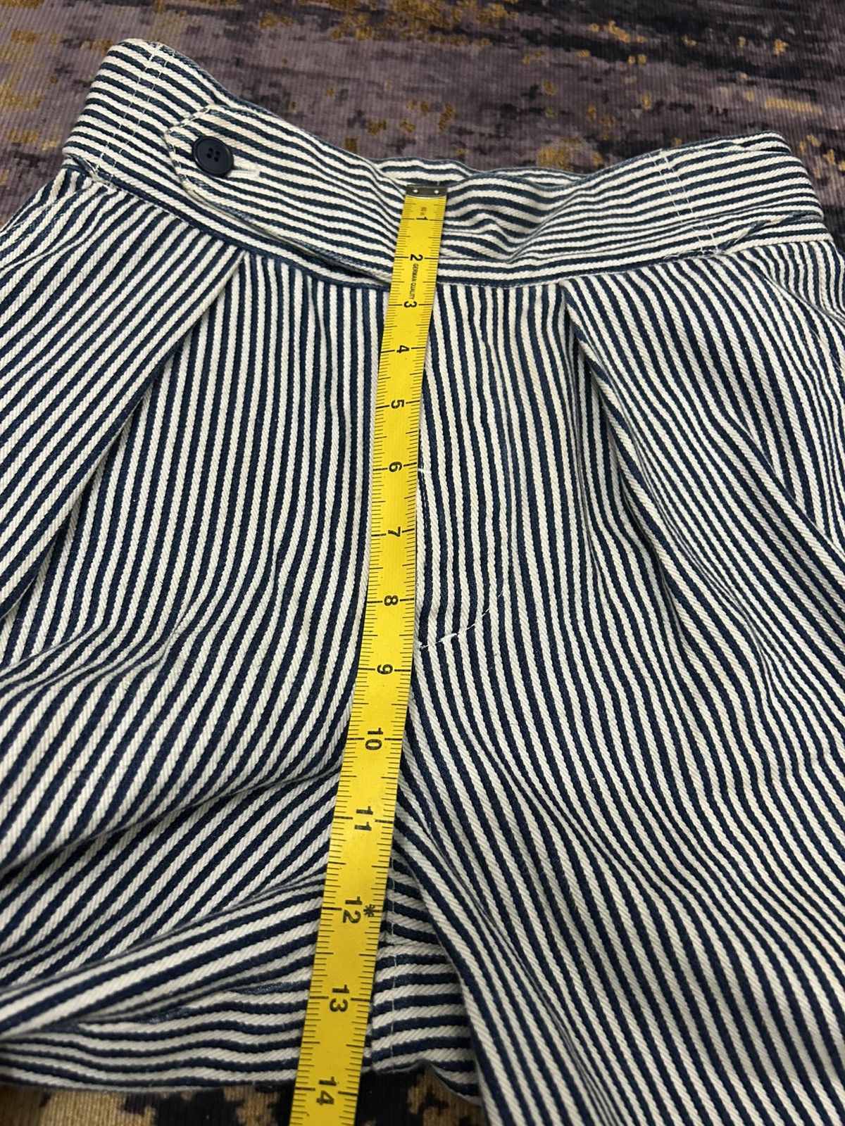 Issey Miyake Vintage Issey Miyake Gurka hickory shortpans Size US 27 - 17 Thumbnail
