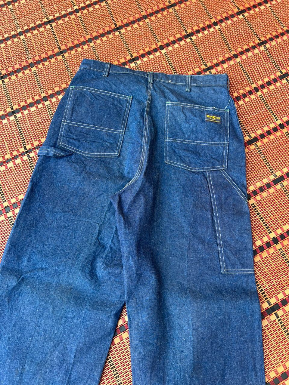 Oshkosh Vtg 60s,70s Oshkosh BGosh Carpenter Denim Size US 33 - 11 Thumbnail