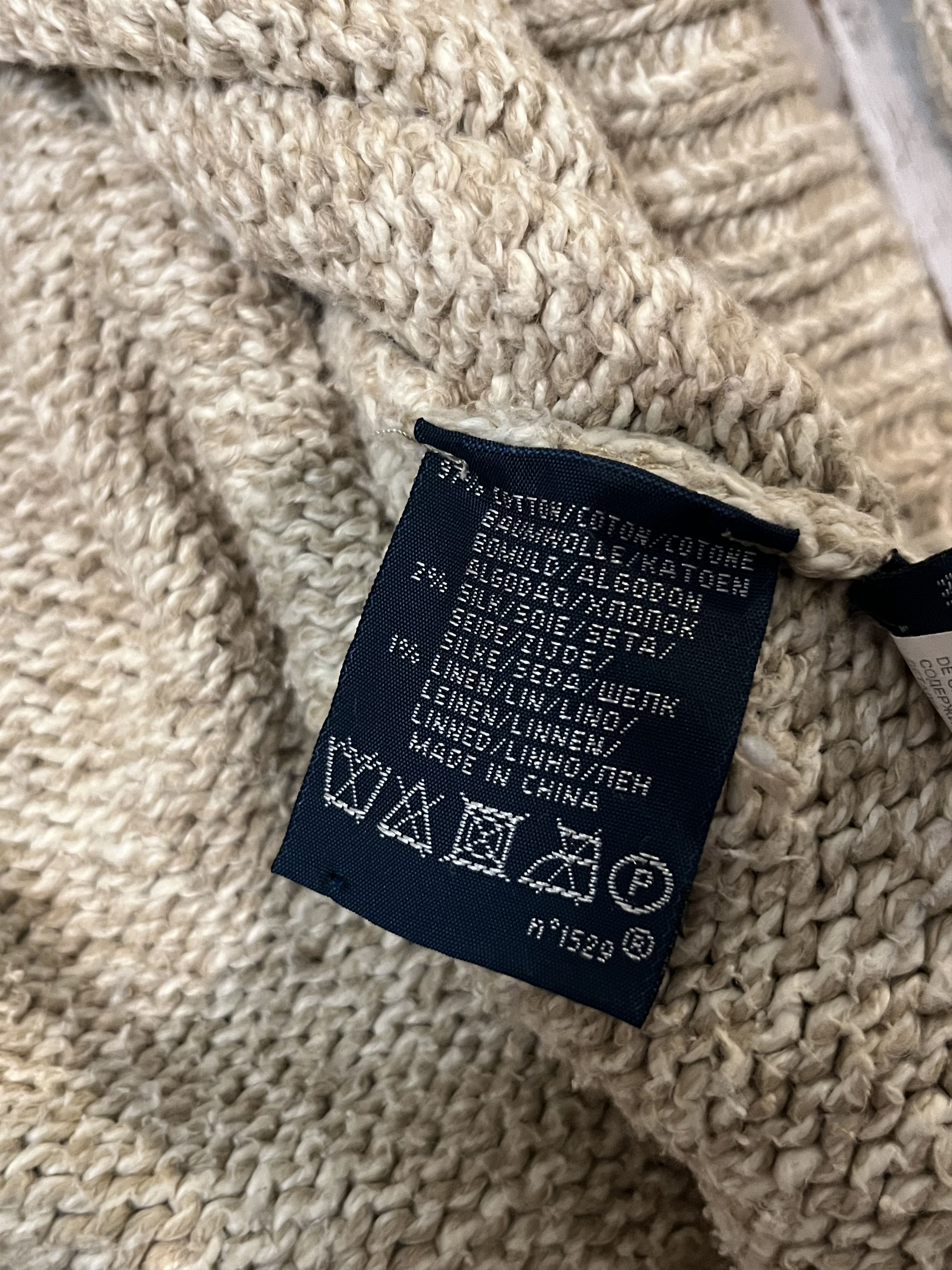Lauren Ralph Lauren × Ralph Lauren × Vintage Vintage Polo Ralph Lauren USA Flag Turtle Neck Cashmere Silk Size US M / EU 48-50 / 2 - 5 Thumbnail