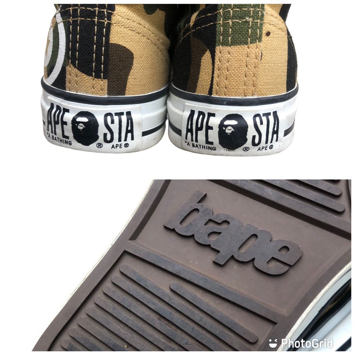 Bape 1ST CAMO SHARK APESTA HI Size US 5 / EU 37 - 11 Thumbnail