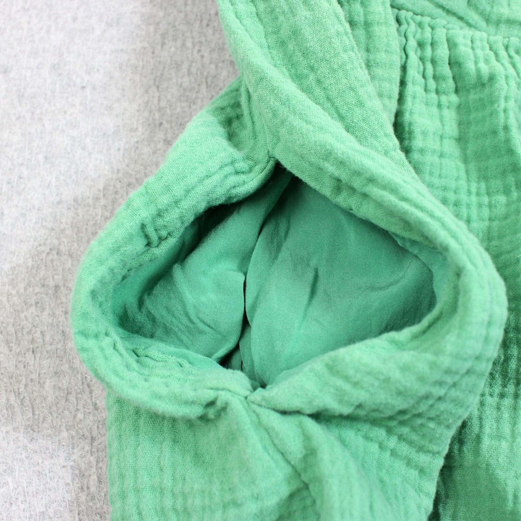 J.Crew J Crew Green Gauze Square Neck Puff Sleeve Boho Peasant Tunic Dress Women XS Size XS / US 0-2 / IT 36-38 - 5 Thumbnail