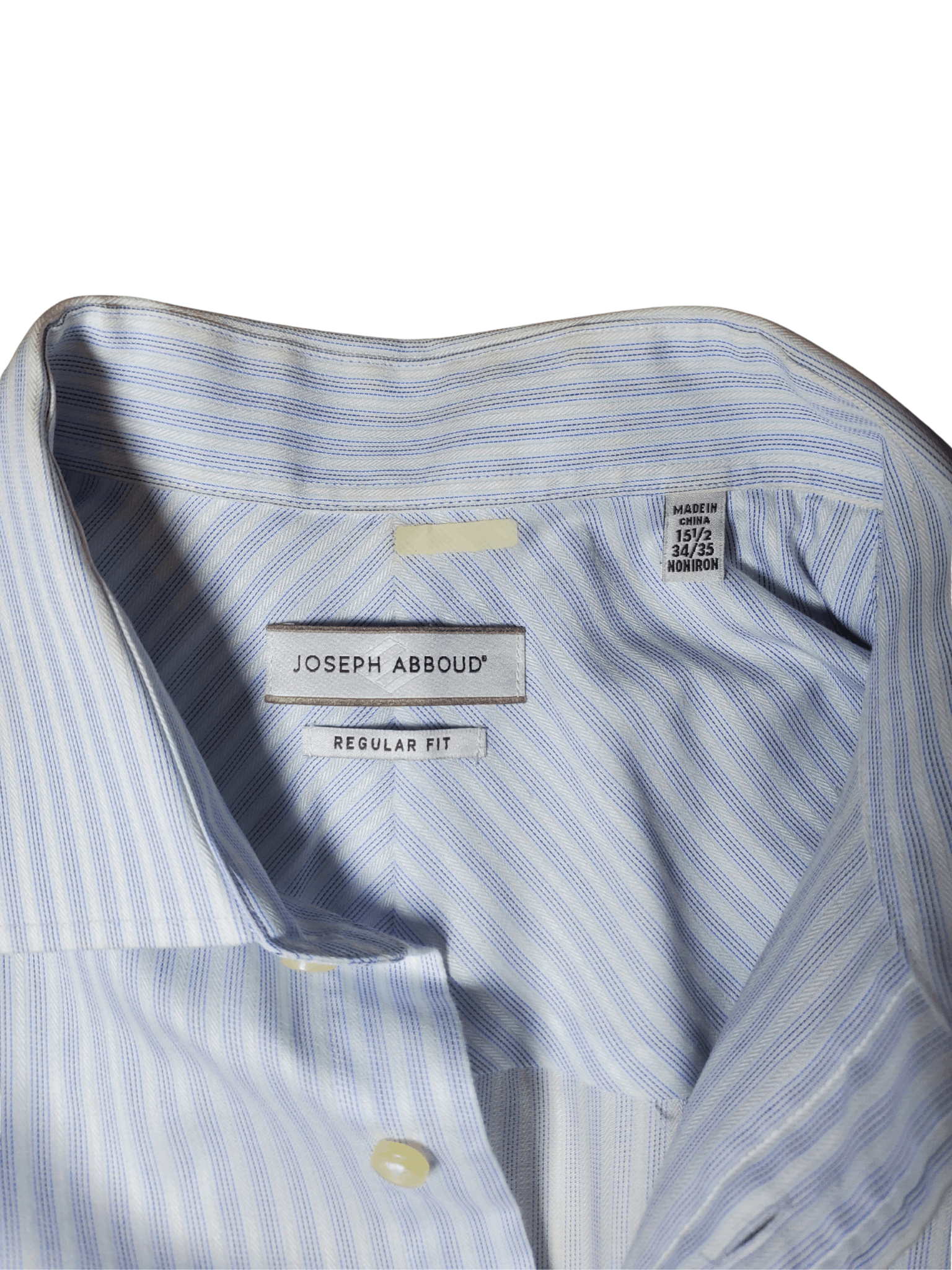 Joseph Abboud Joseph Abboud Dress Shirt - Regular Fit 15.5 (34/35) Size US M / EU 48-50 / 2 - 4 Thumbnail