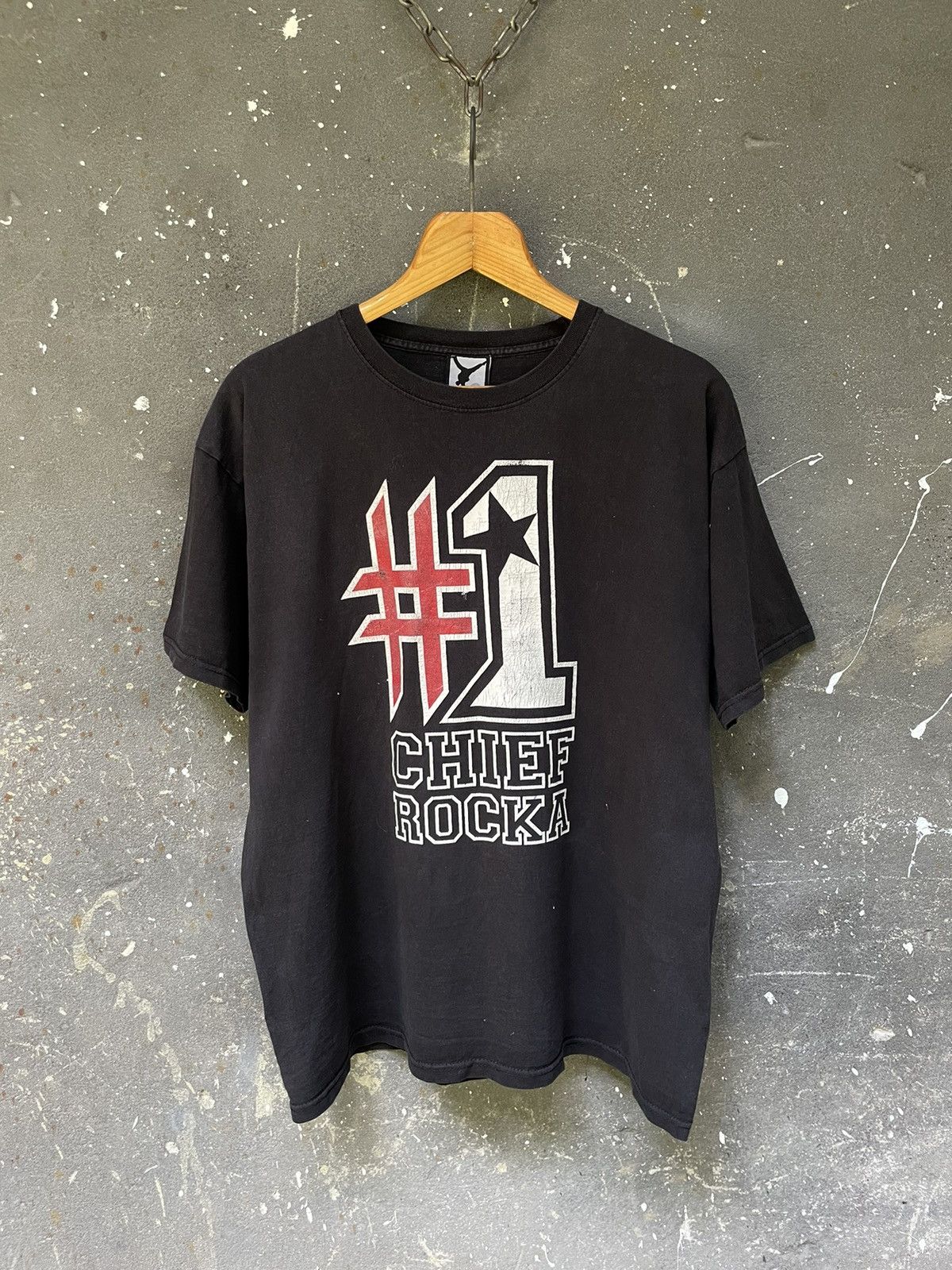 Rap Tees ⚜️RARE⚜️ Chief Rocka #1 Rap T-Shirt Lords of the Underground Size US XL / EU 56 / 4 - 1 Thumbnail