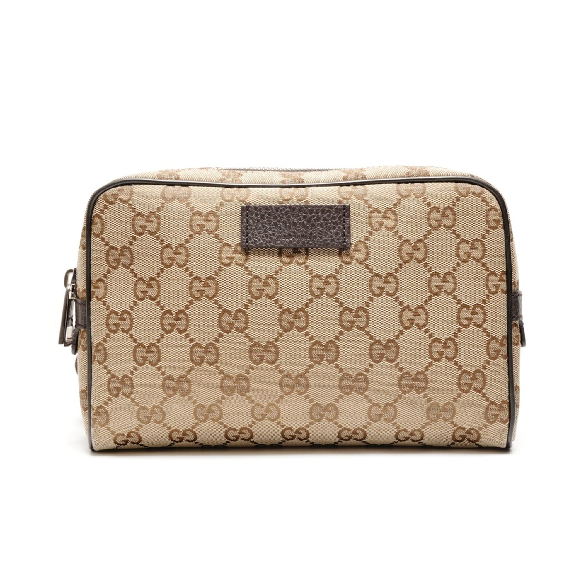 Gucci Gucci GG Canvas Waist Bag, Brown, WS26359 Size ONE SIZE - 1 Thumbnail