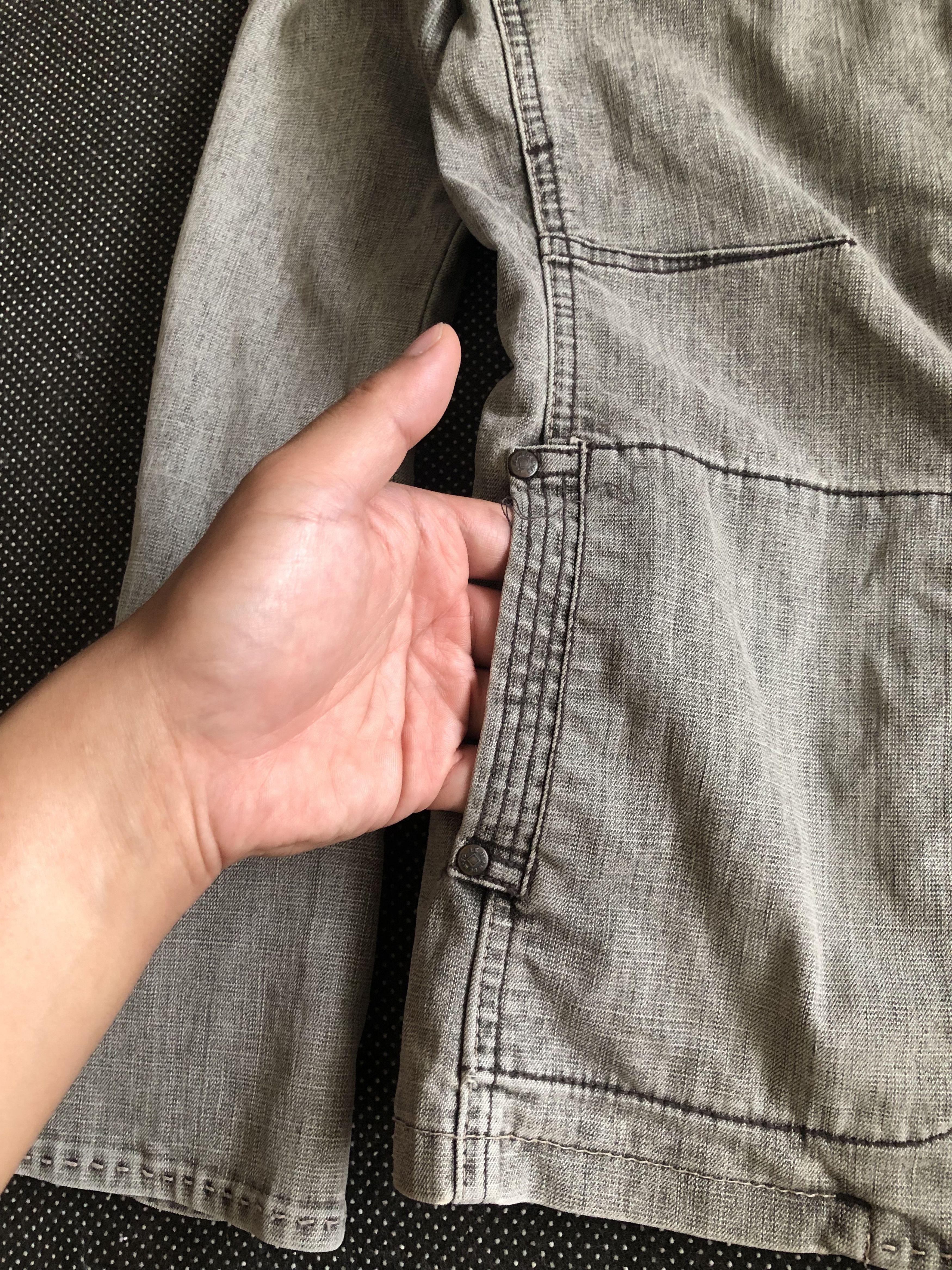 Marithe + Francois Girbaud × Vintage RARE🔥VINTAGE M.F. GIRBAUD DENIM JACKET Size XS / US 0-2 / IT 36-38 - 12 Thumbnail