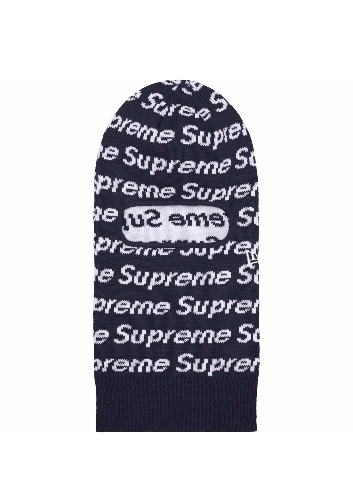 Pre-owned Supreme X Vintage Supreme New Era Navy Repeat Balaclava Fw23 In Blue