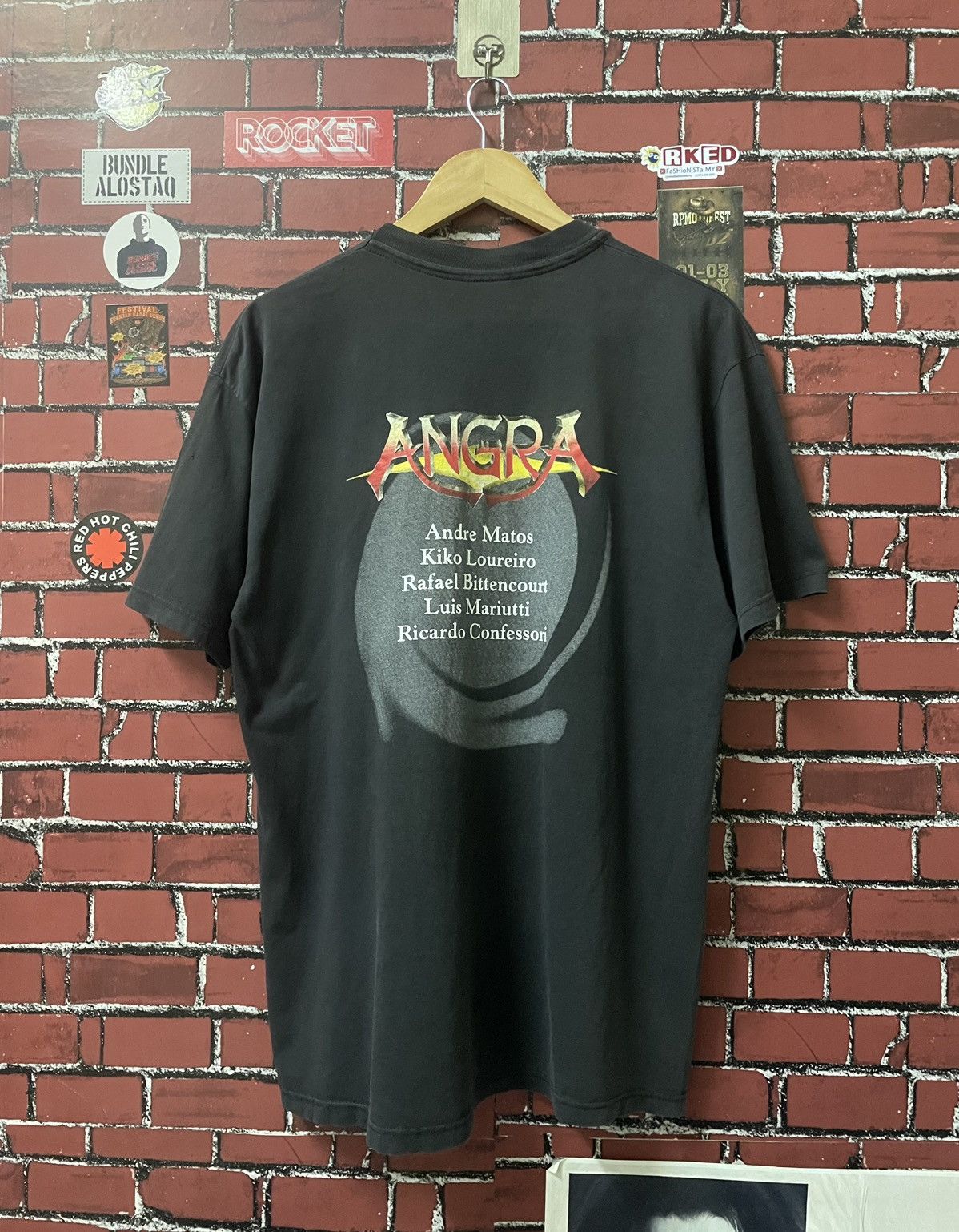 VINTAGE METAL BAND ANGRA 90s SHIRTS