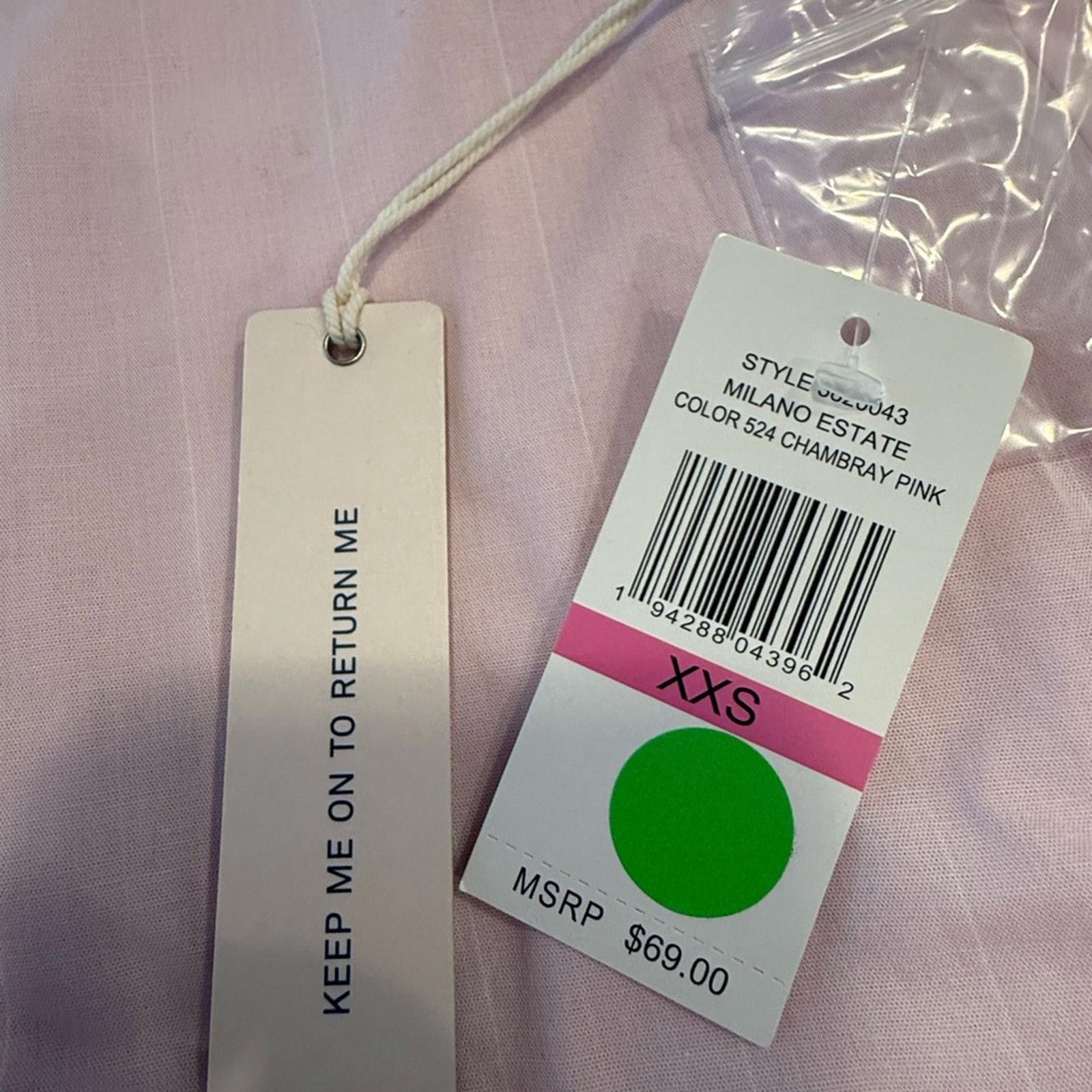 Other Court & Rowe pink sleeveless button up shirt SZ XXS Size XXS / US 00 / IT 34 - 6 Thumbnail