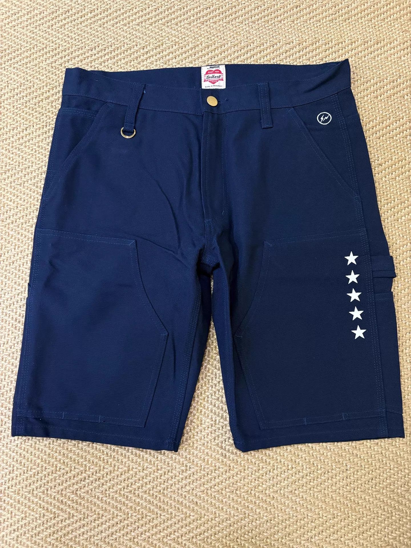 Carhartt UE x Carhartt x Fragment Work Shorts Navy W30 Size US 30 / EU 46 - 1 Thumbnail