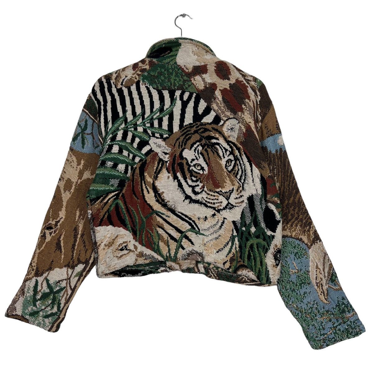 Designer 🔥 80s MIDNIGHT LADY BY PACO COLER ANIMAL PRINT JACKET Size M / US 6-8 / IT 42-44 - 9 Thumbnail