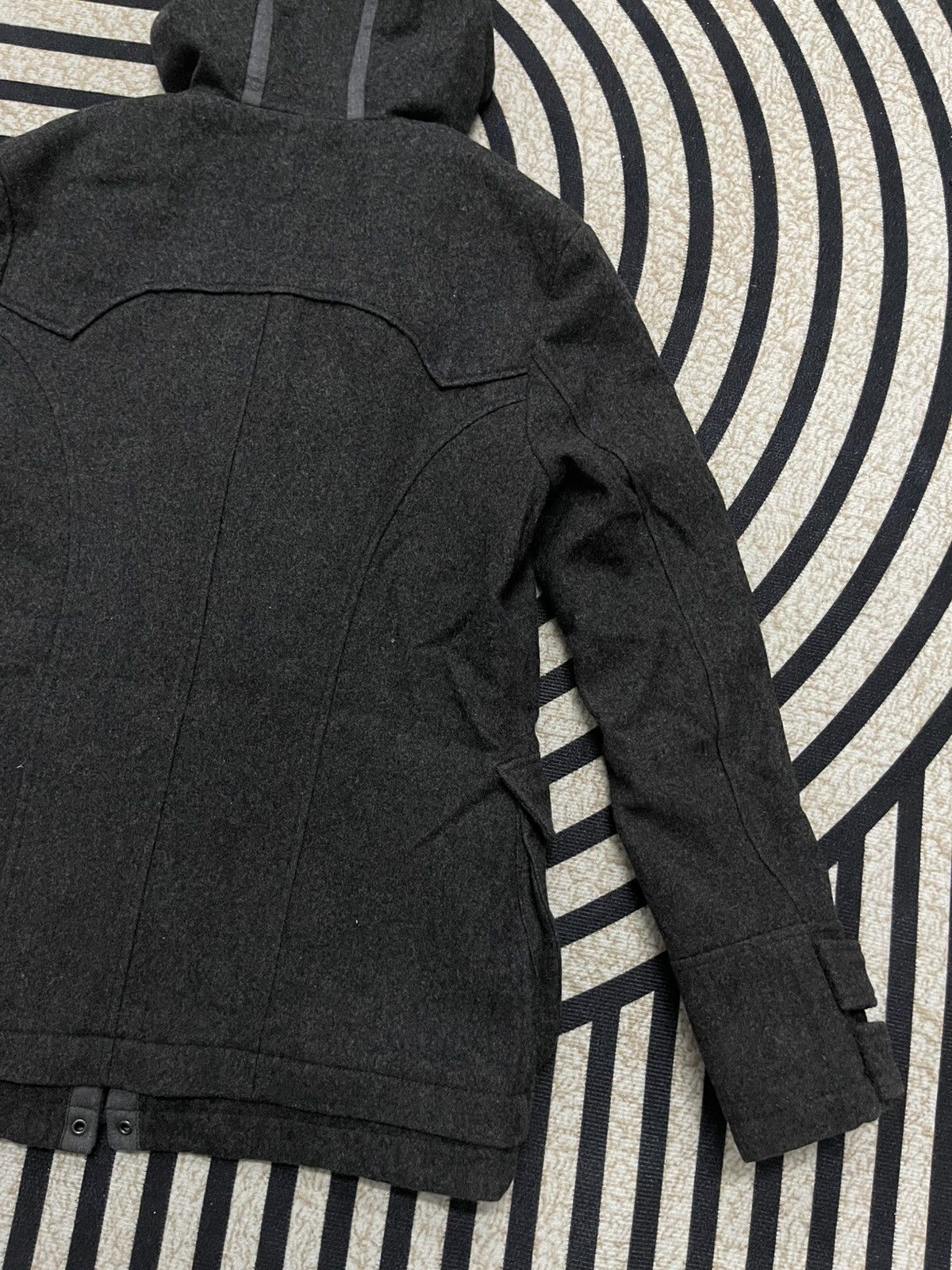 PPFM 2000s PPFM WOOL HOODIE JACKET PUNK STYLE Size US S / EU 44-46 / 1 - 15 Thumbnail