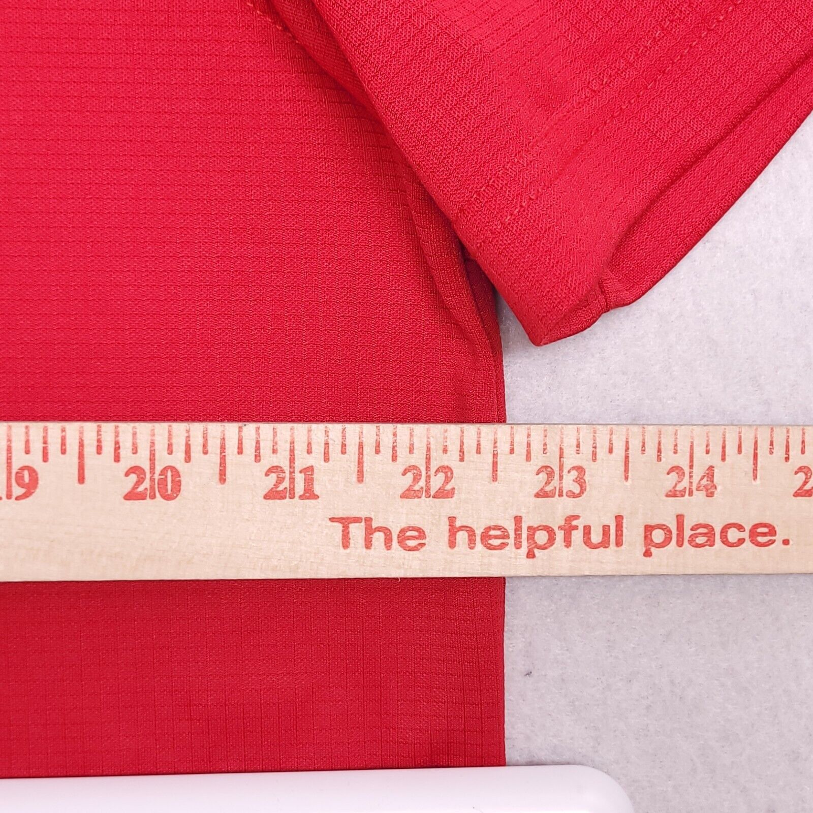 Izod IZOD Short Sleeve Pullover Polo Shirt Adult Mens Size L Red Size US L / EU 52-54 / 3 - 9 Thumbnail