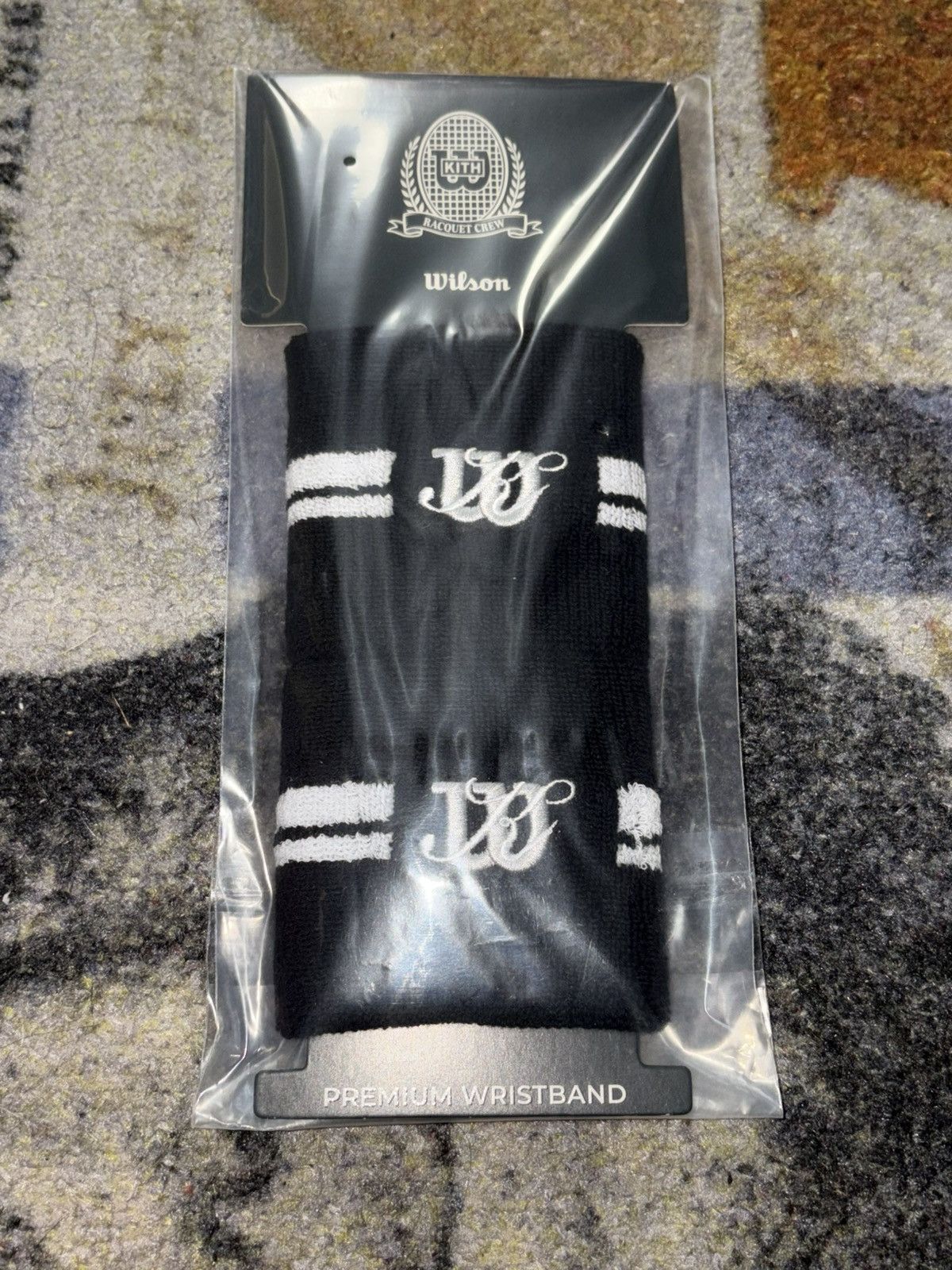 Kith x Wilson Stripe Sweatband Nocturnal