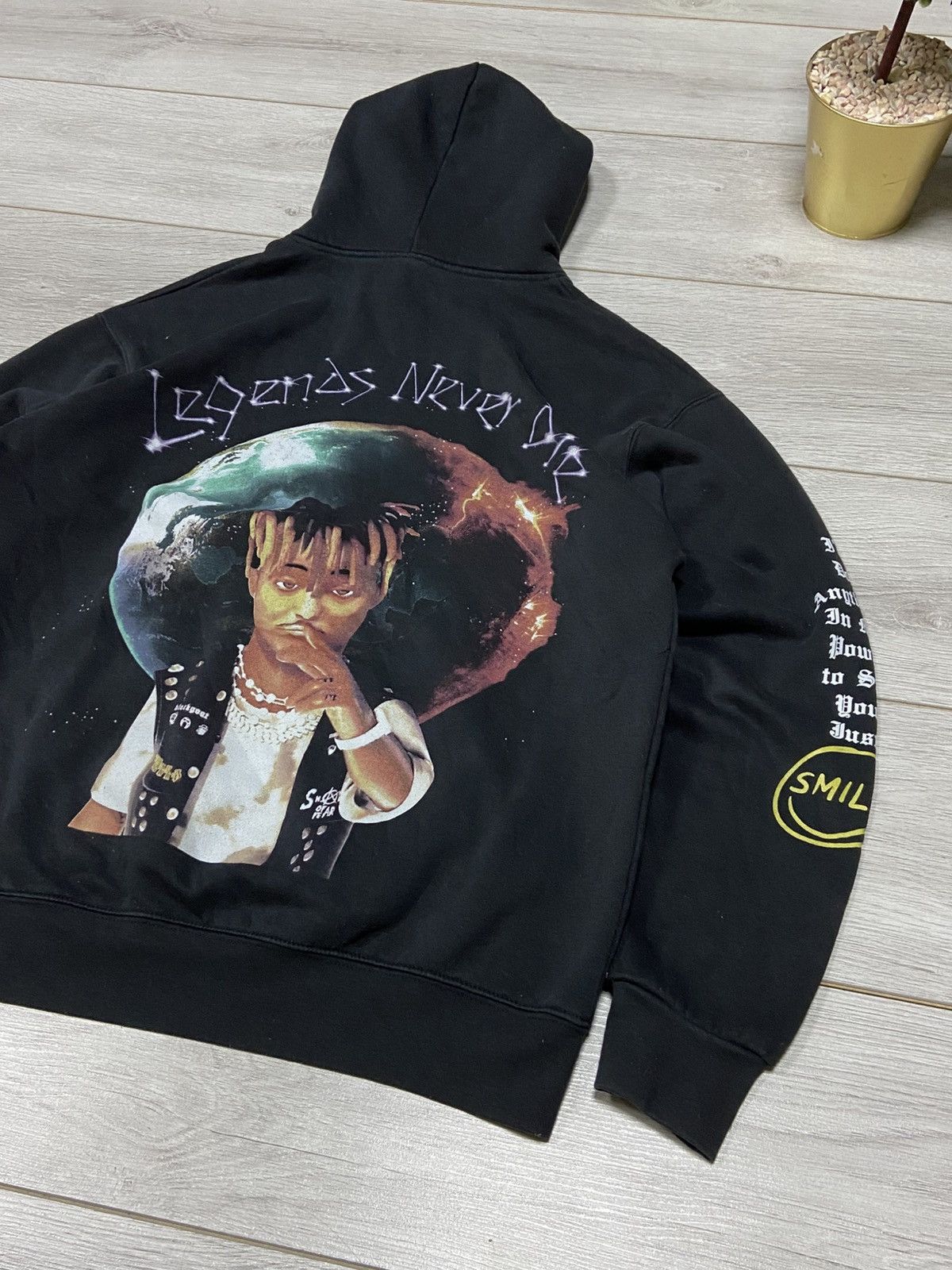 999 Club Juice World 999 RARE Legends Newer Die vintage hoodie Size US M / EU 48-50 / 2 - 9 Thumbnail