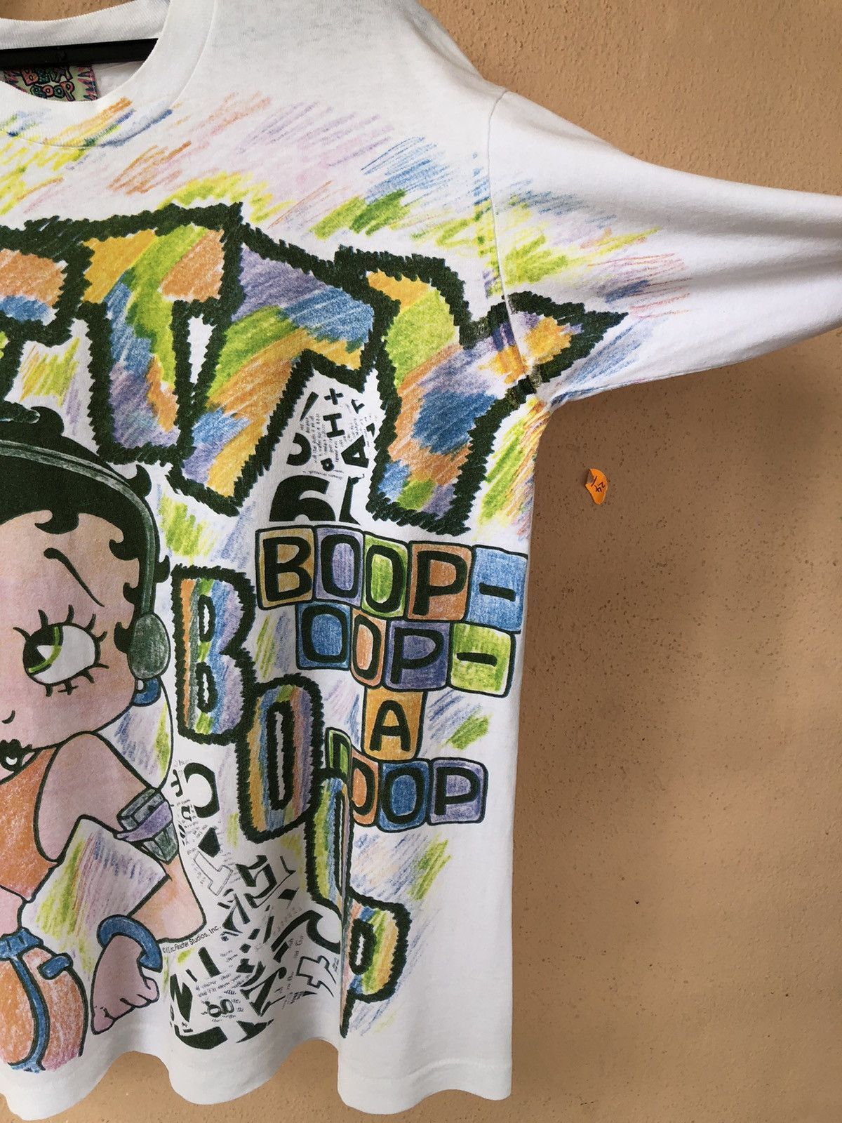 Vintage Vintage 90s BETTY BOOP All Over Print Shirt Size US L / EU 52-54 / 3 - 4 Thumbnail