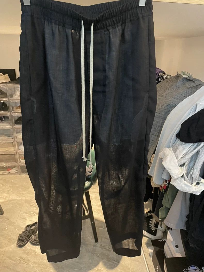 Rick Owens Rick Owens Micro-stop trouser Size US 38 / EU 54 - 1 Thumbnail